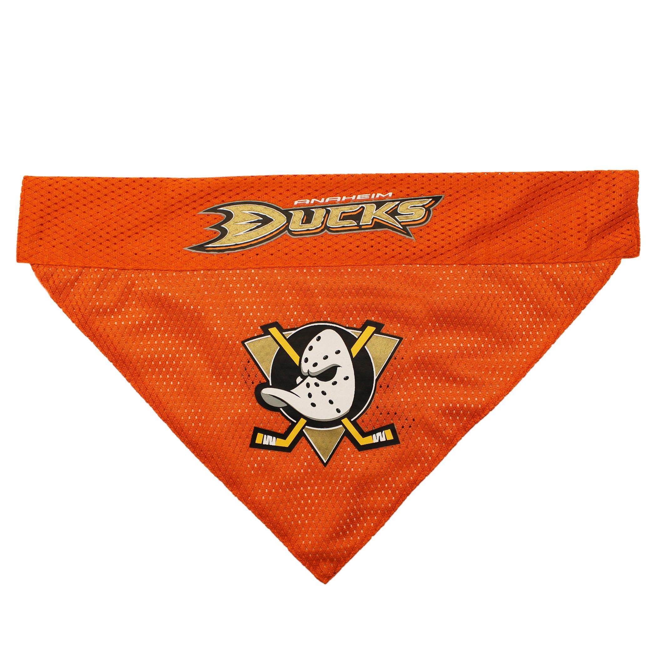 Pets First NHL Anaheim Ducks Bandana for Dogs & Cats - Large/XL Mesh Scarf, Cute & Stylish Hockey Fan Accessory