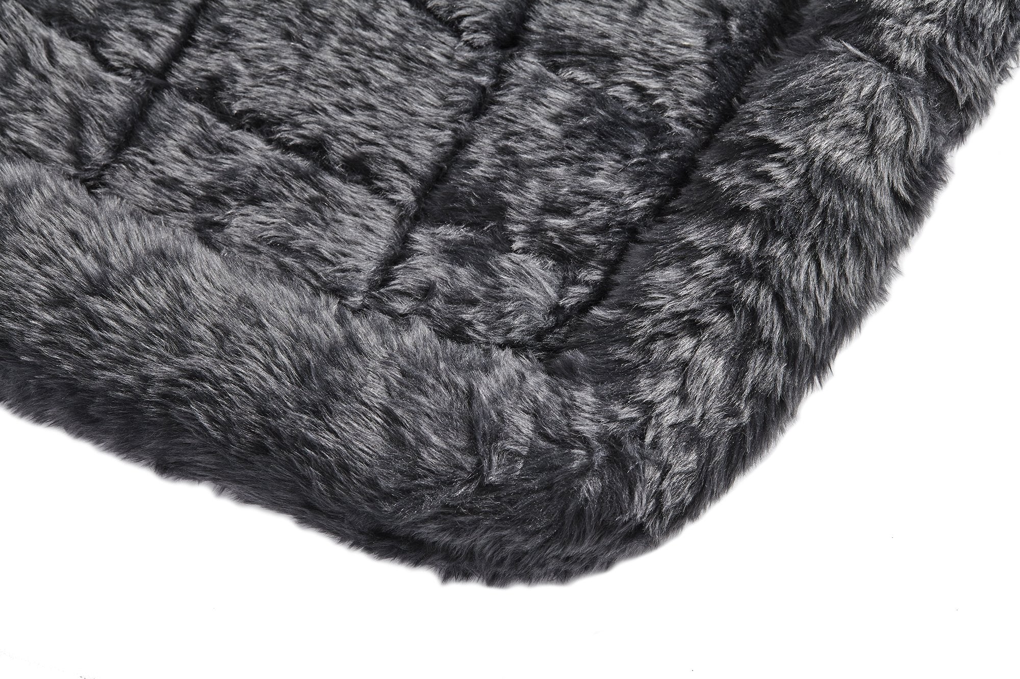 Midwest Homes For Pets Bolster Dog Bed 42L-Inch Gray Dog Bed W/ Comfortable Bolster | Ideal For Large Dog Breeds & Fits A 42-Inch Dog Crate | Easy Maintenance Machine Wash & Dry