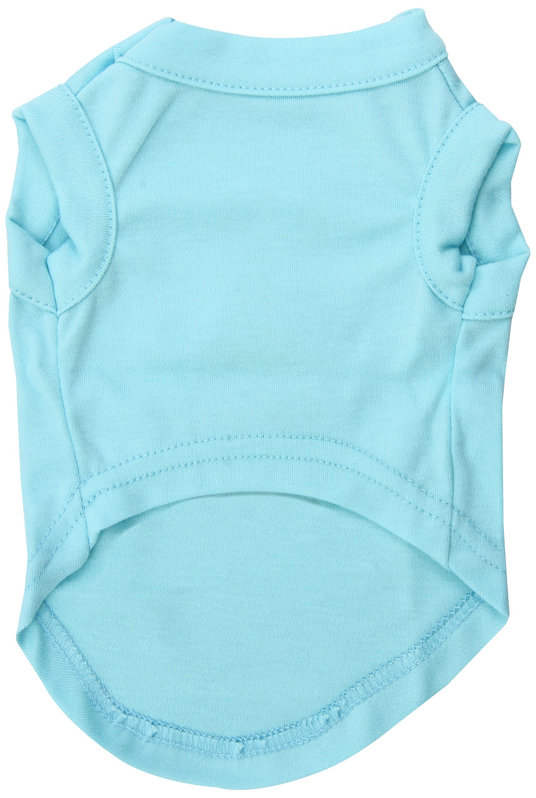 Mirage Pet Products 10-Inch Scribbled Merry Christmas Screenprint Shirts for Pets, Small, Aqua