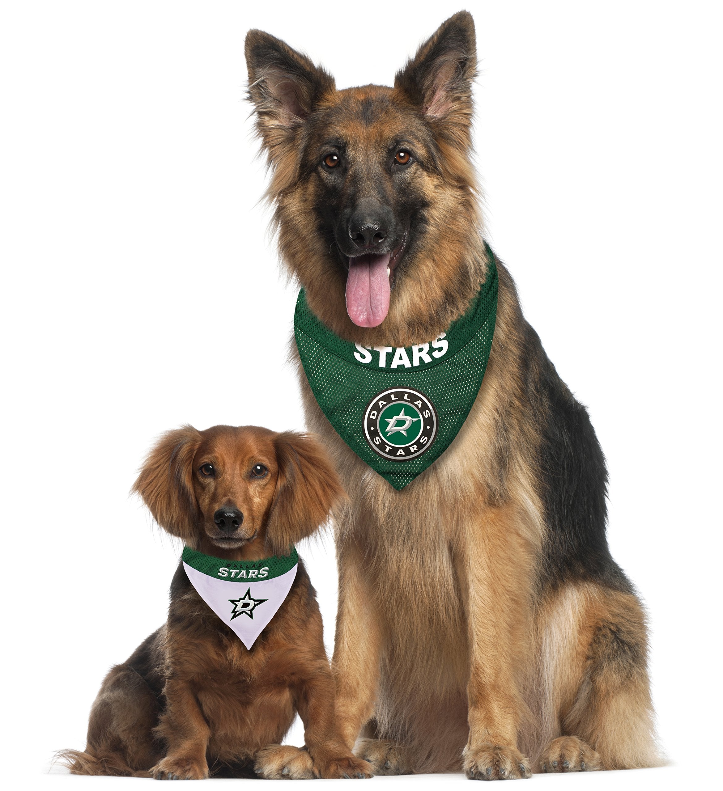 NHL DALLAS STARS BANDANA for DOGS & CATS, Small/Medium. - Cute & Stylish Bandana! The Perfect HOCKEY FAN Scarf Bandana, great fo
