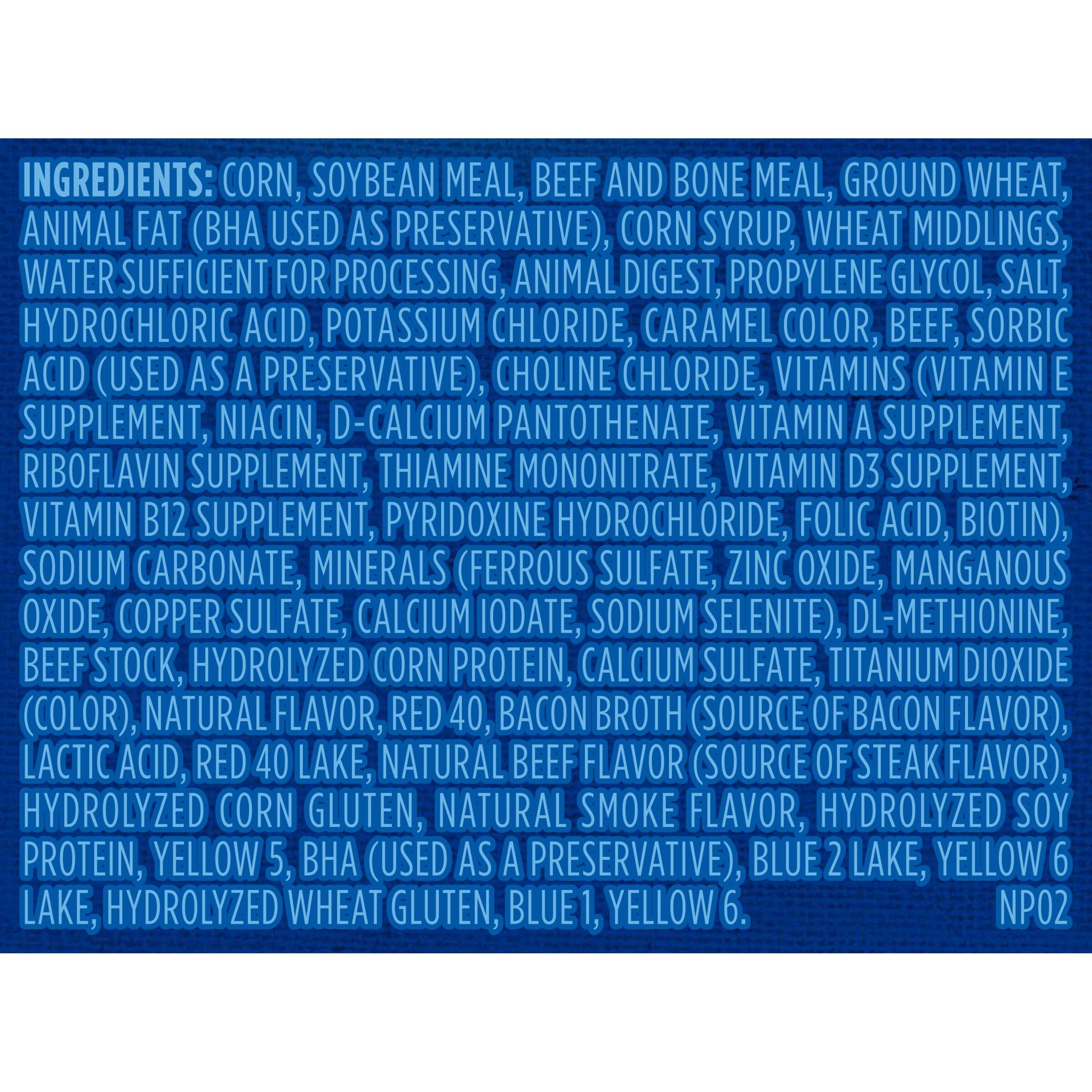 Kibbles N Bits Bacon & Steak Flavor Dry Dog Food, 16 lb Bag
