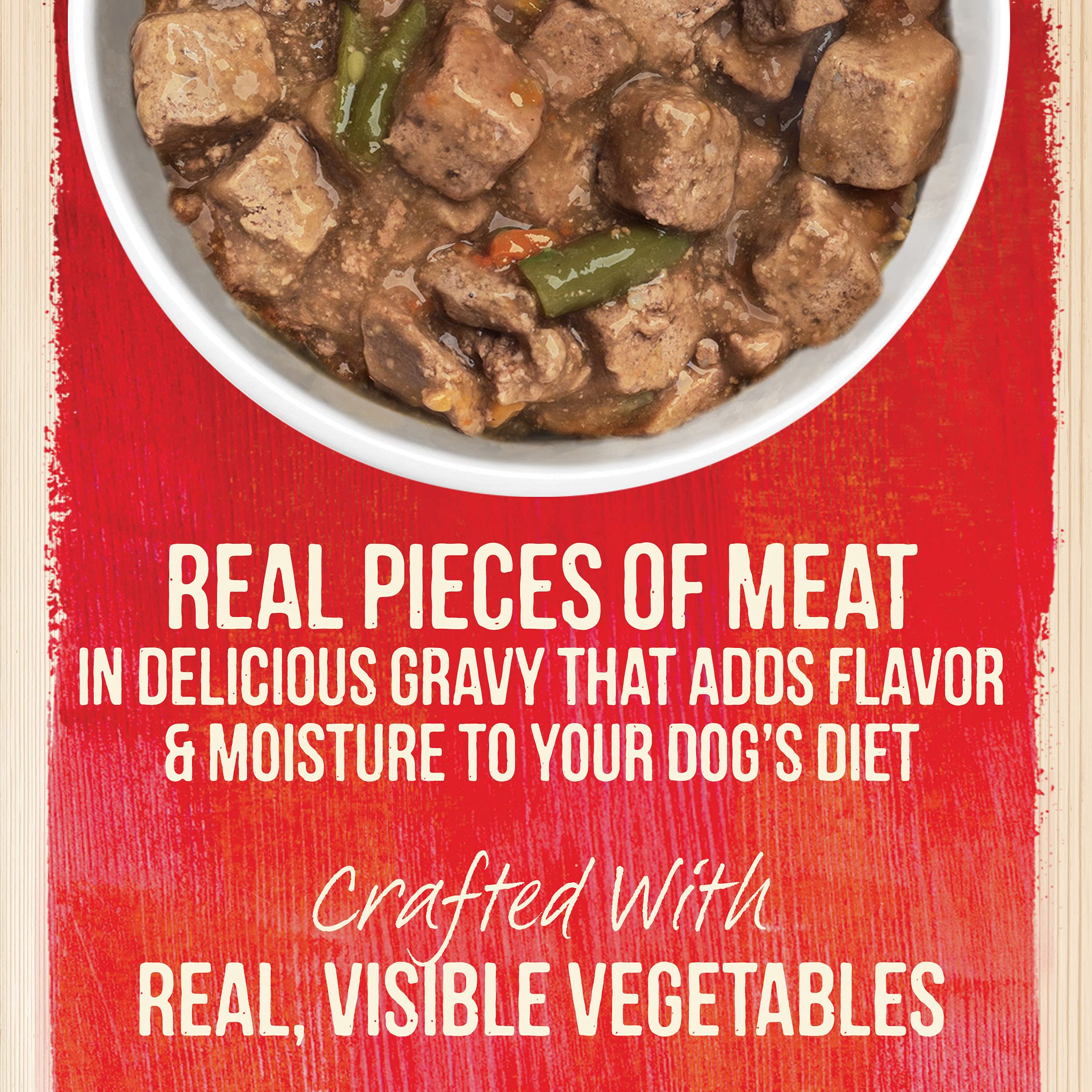 Merrick Grain Free Wet Dog Food, Premium And Wholesome Gluten Free Canned Adult Dog Food, Cowboy Cookout - (Pack of 12) 12.7 oz.
