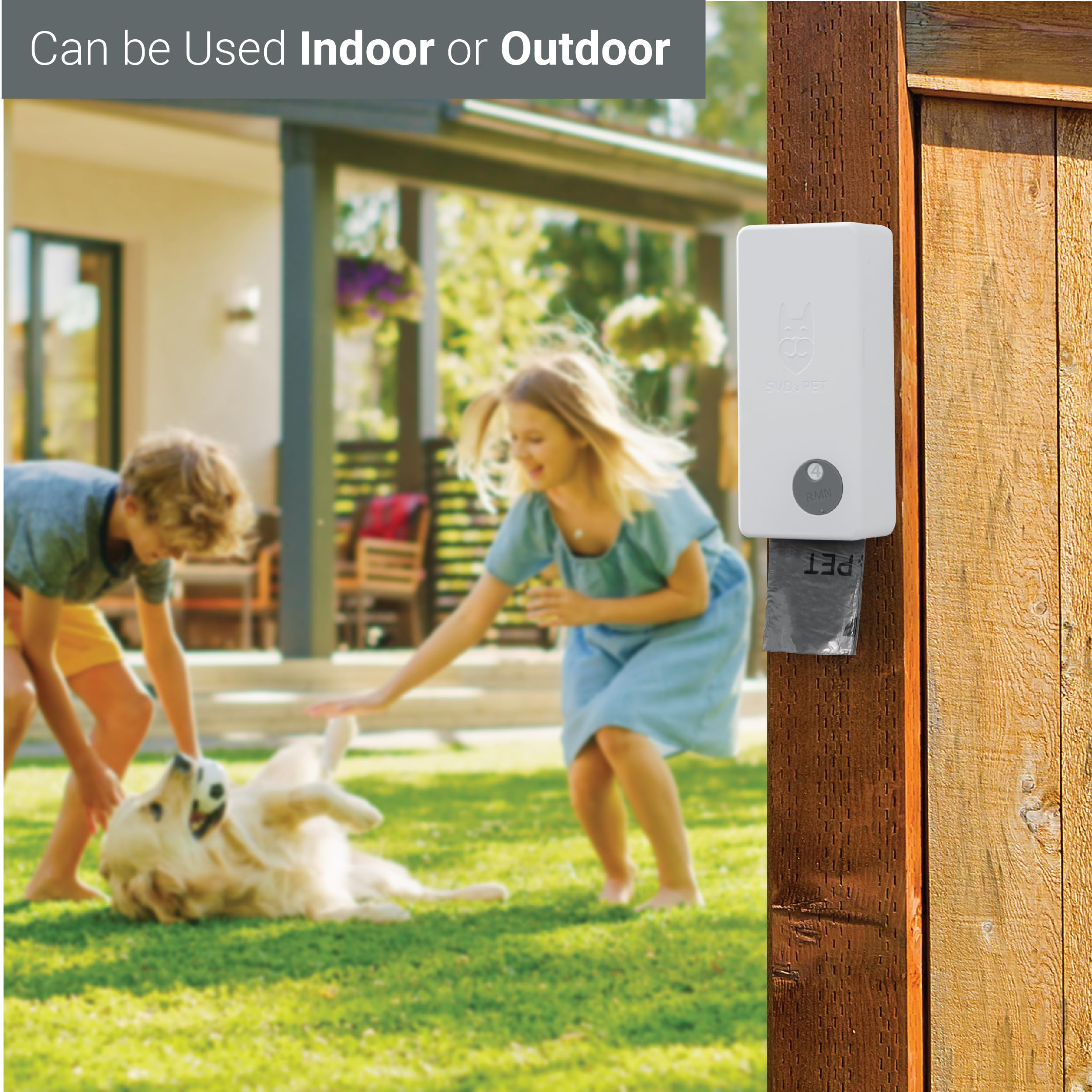 Svd.Pet Dog Poop Bag Dispenser, Outdoor Or Indoor Pet Waste Bag Dispenser Station, Wall Mount Or Hanging With Strap. Easy To Ref