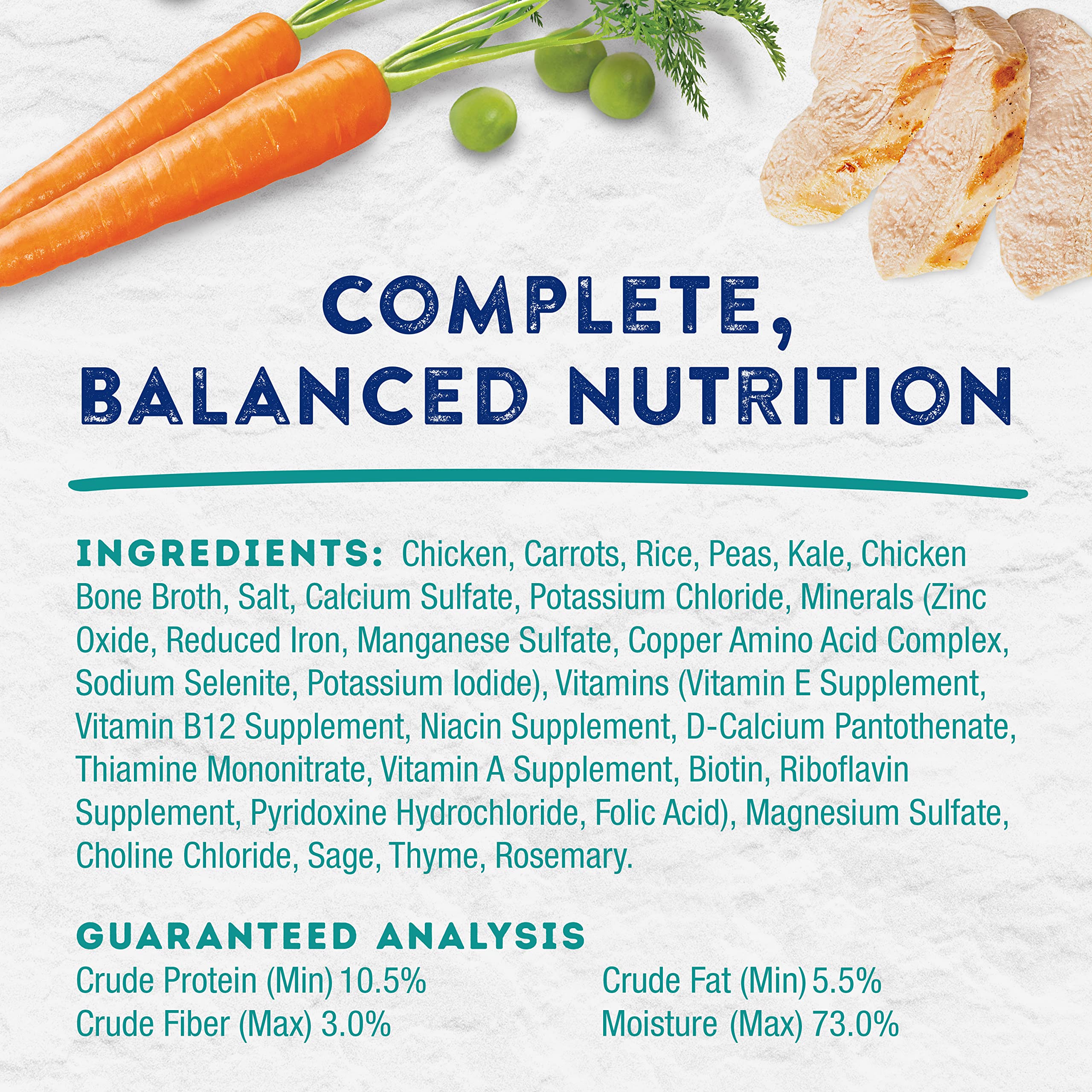 Natural Balance Platefulls Homestyle Adult Wet Dog Food, Harvest Chicken & Rice Recipe Cooked in Bone Broth, 9 Ounce (Pack of 12