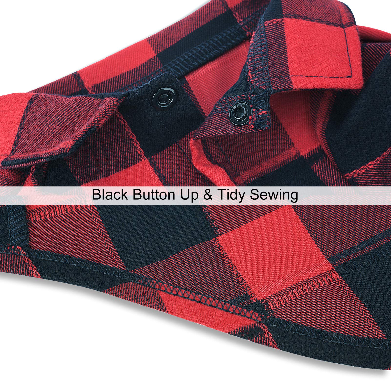 Ctilfelix Dog Shirt Plaid Puppy Clothes For Small Medium Large Dogs Cats Boy Girl Kitten Soft Pet T-Shirt Breathable Tee Outfit Adorable Grid Apparel Halloween Thanksgiving [Red#1; 5Xl]