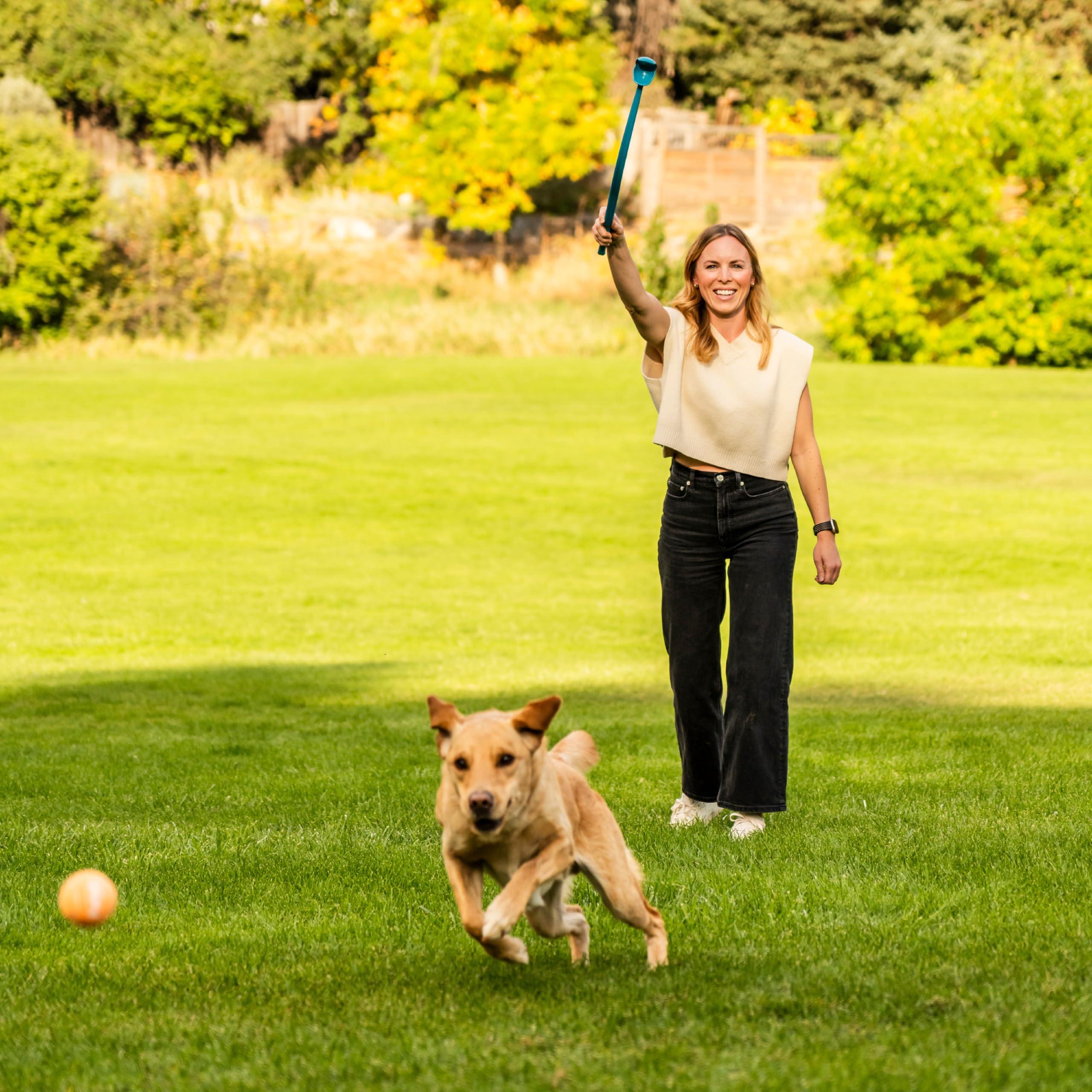 Outward Hound Launch A Ball Dog Tennis Ball Launcher