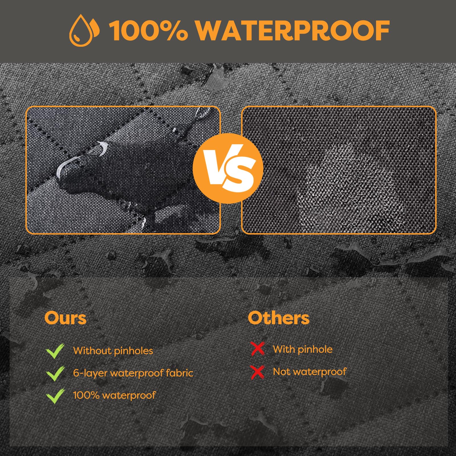 Nzonpet Dog Back Seat Covers For Trucks, 100% Waterproof With Big Mesh Window, Xl Nonslip Scratchproof Dog Truck Hammock, Heavy