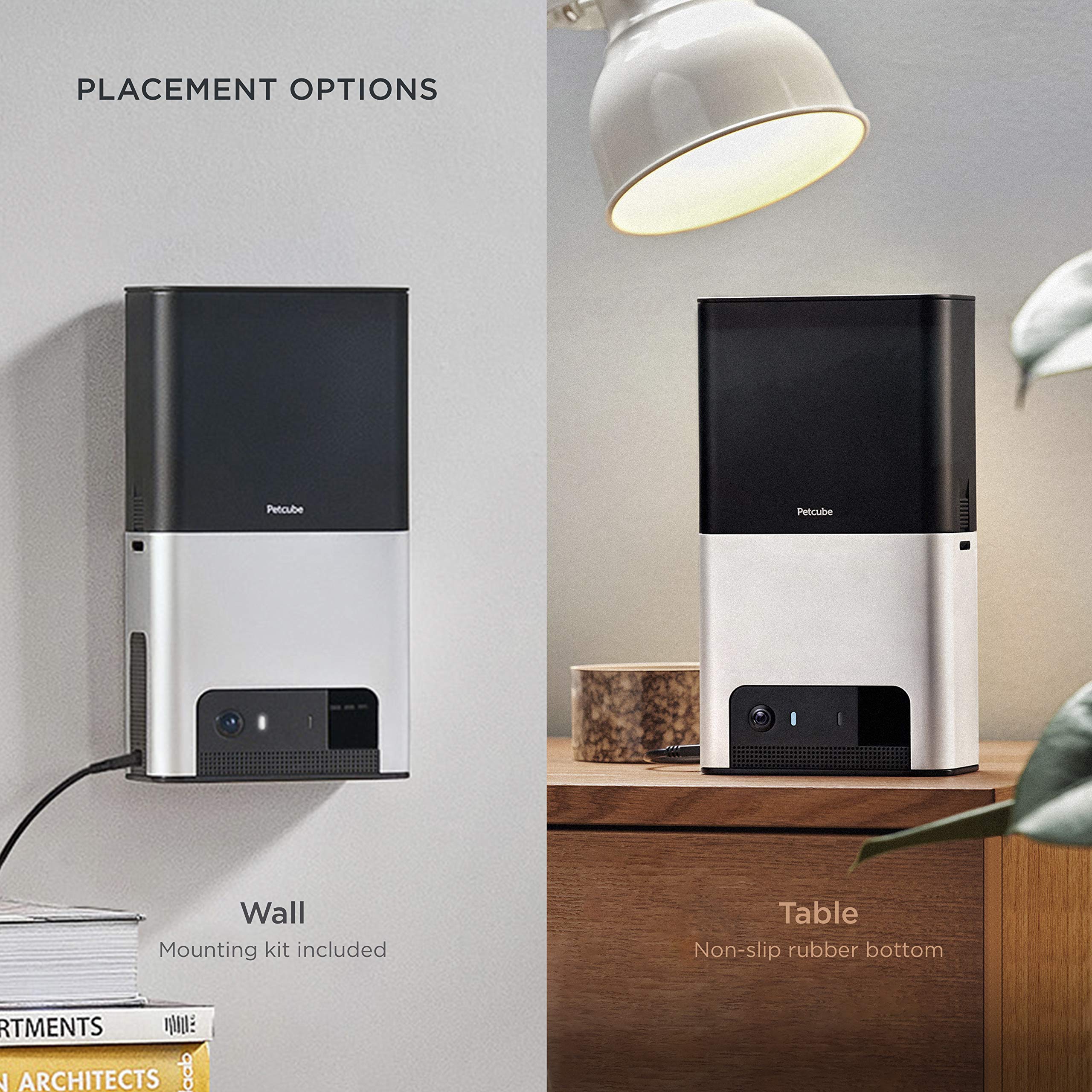 Petcube Bites 2 Wi-Fi Pet Camera With Treat Dispenser & Alexa Built-In, For Dogs And Cats. 1080P Hd Video, 160 Full-Room View, 2