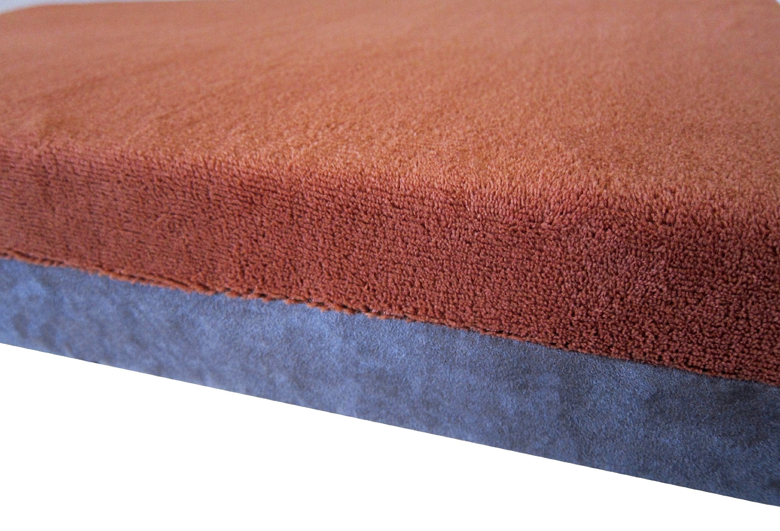 Ehomegoods 41X27 X4 Sudan Brown Orthopedic Waterproof Memory Foam Pet Pad Bed For Medium Large Dog Crate Size 42''X28'' With 2 E