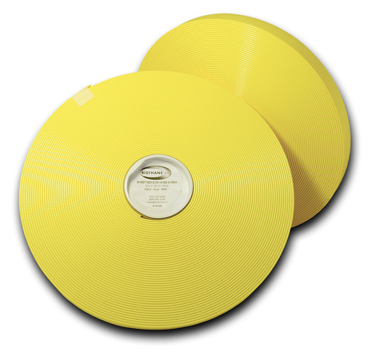 3/4'' Gold Standard (0.10'' Thick) | Biothane Usa (100 Feet, Yellow 101)