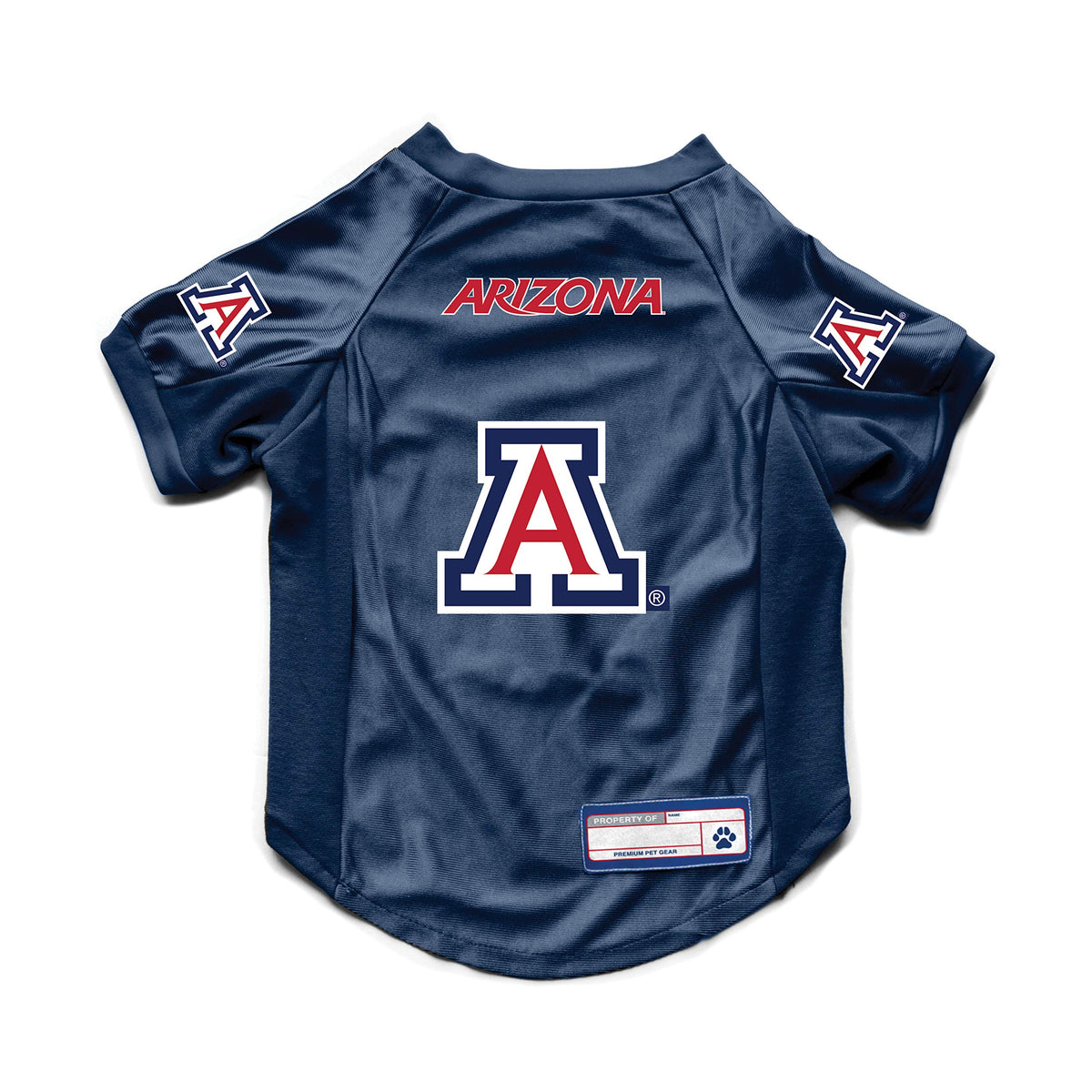 Littlearth Arizona Wildcats Ncaa Stretch Pet Jersey