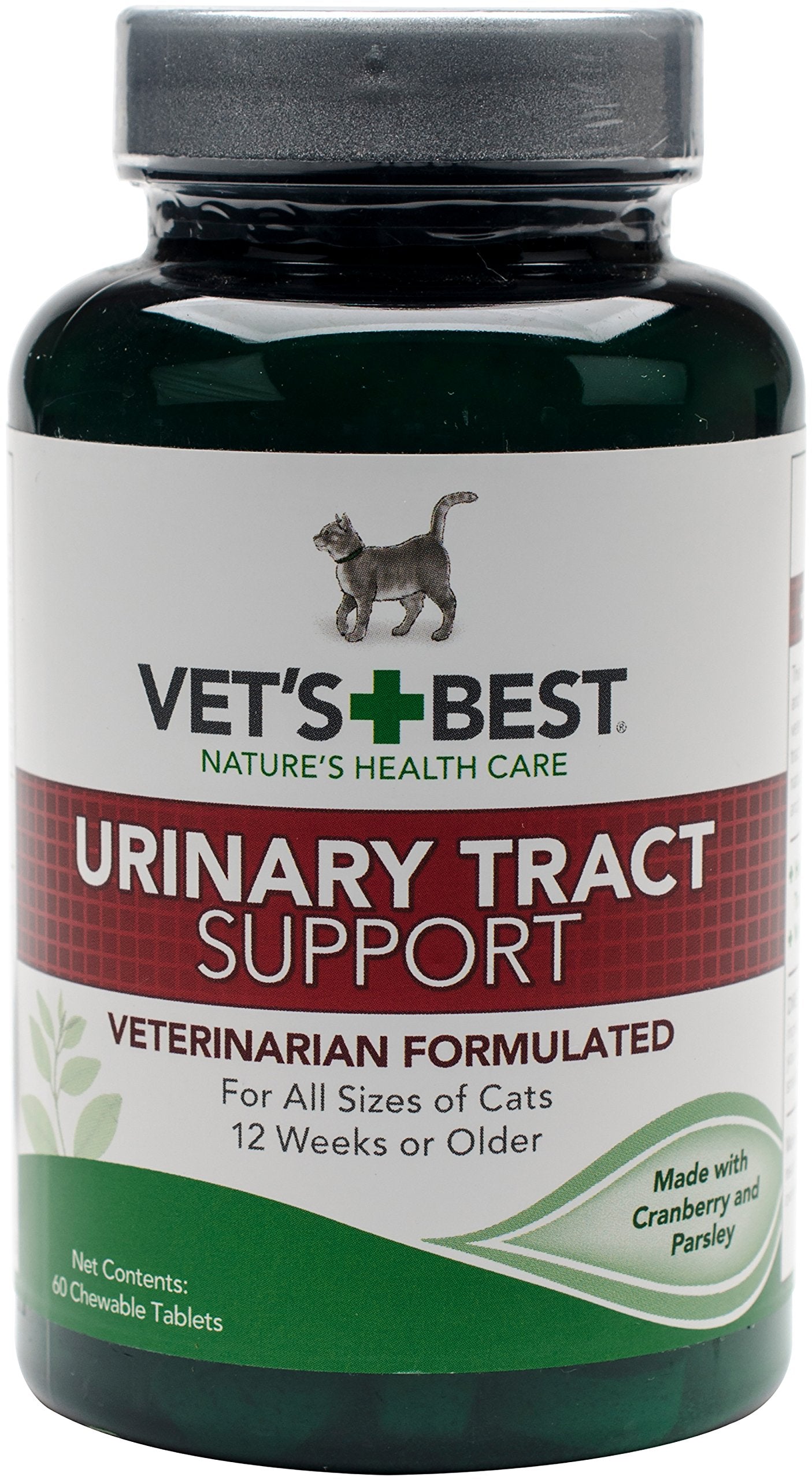 Vets Best, No Fus Feline Urinary Support Tablets, 60 ct
