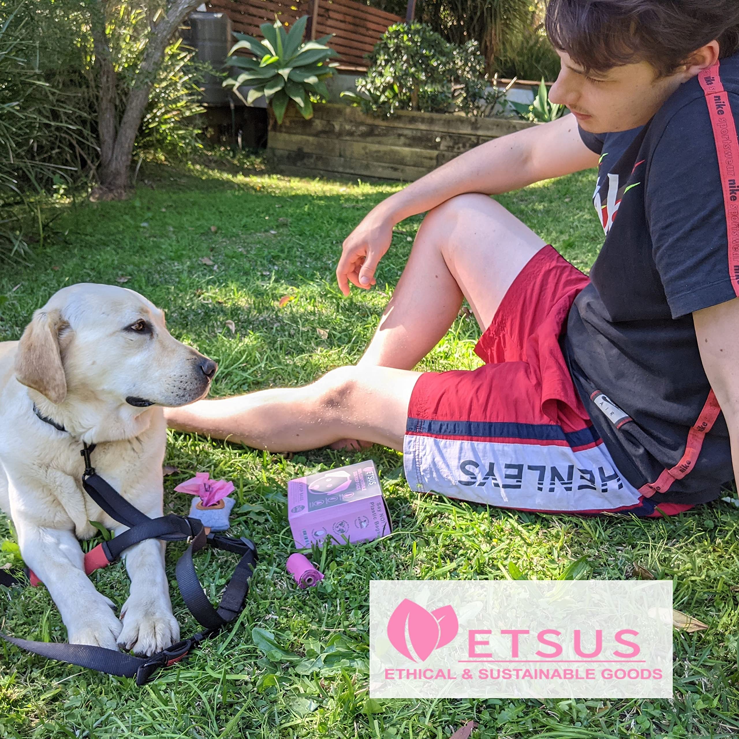 Dog Poop Bag Dispenser With One Free Roll Of Biodegradable Compostable Dog Poop Bags - Eco-Friendly, Waterproof, & Durable Dog P