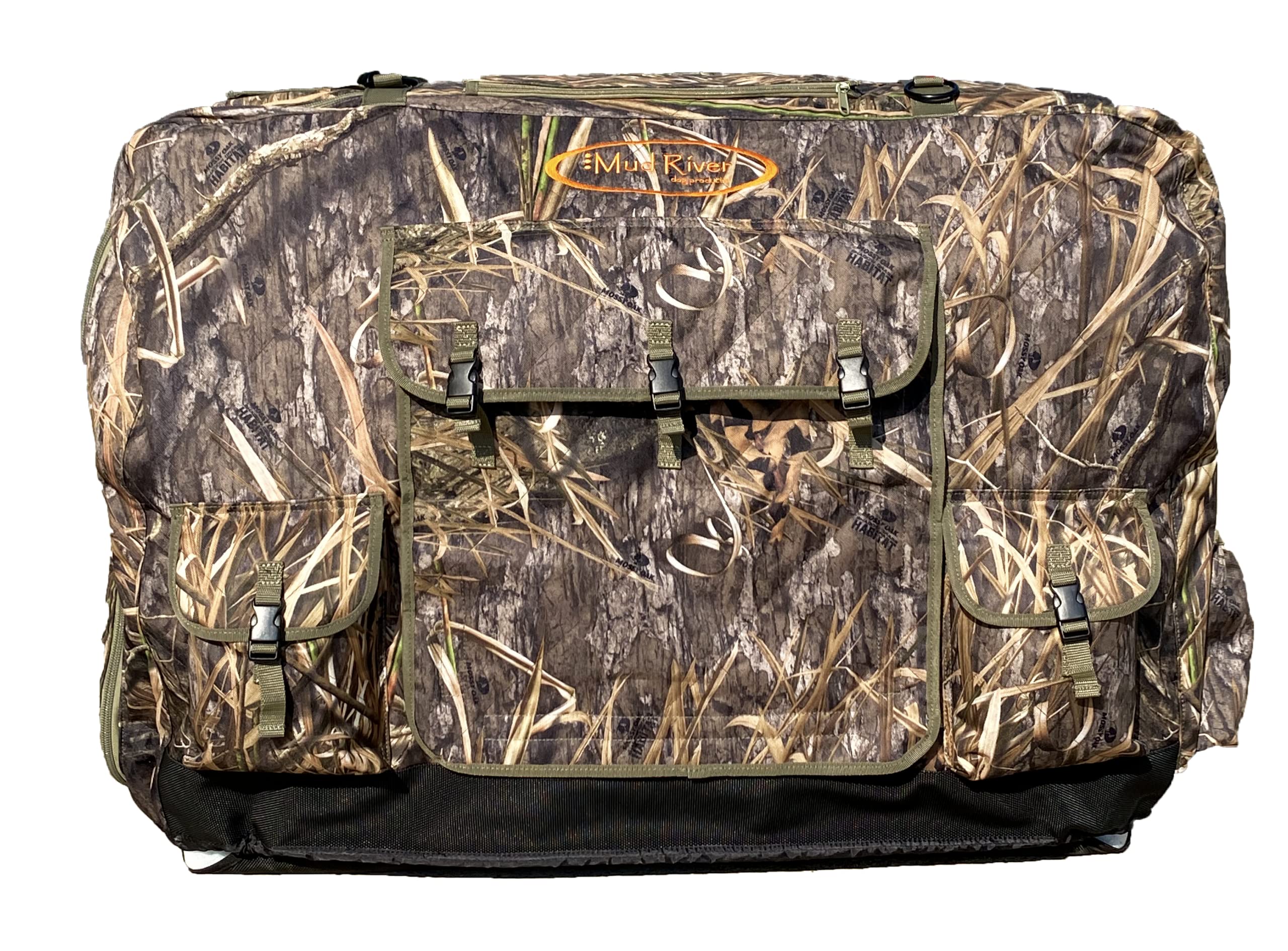 Mud River Insulated Kennel Cover, XL, Habitat, Model 38039, Durable Polyester