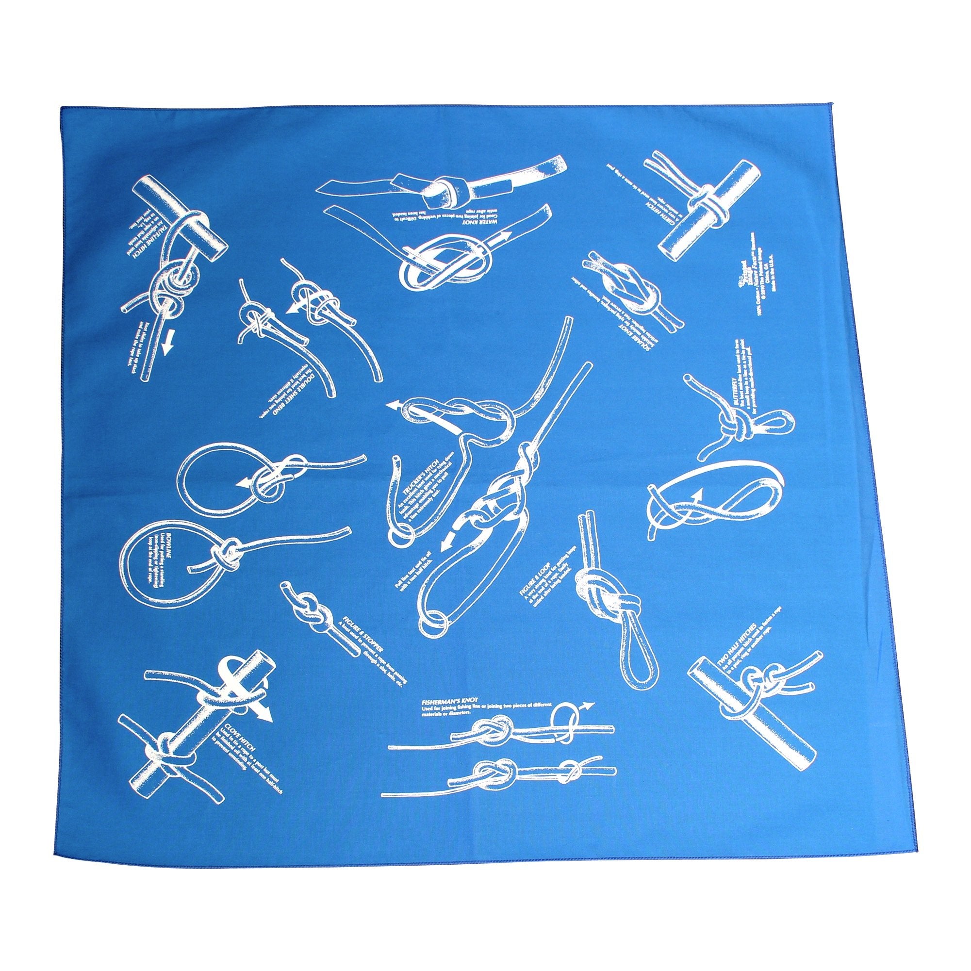 The Printed Image Nature Facts Bandana Knots