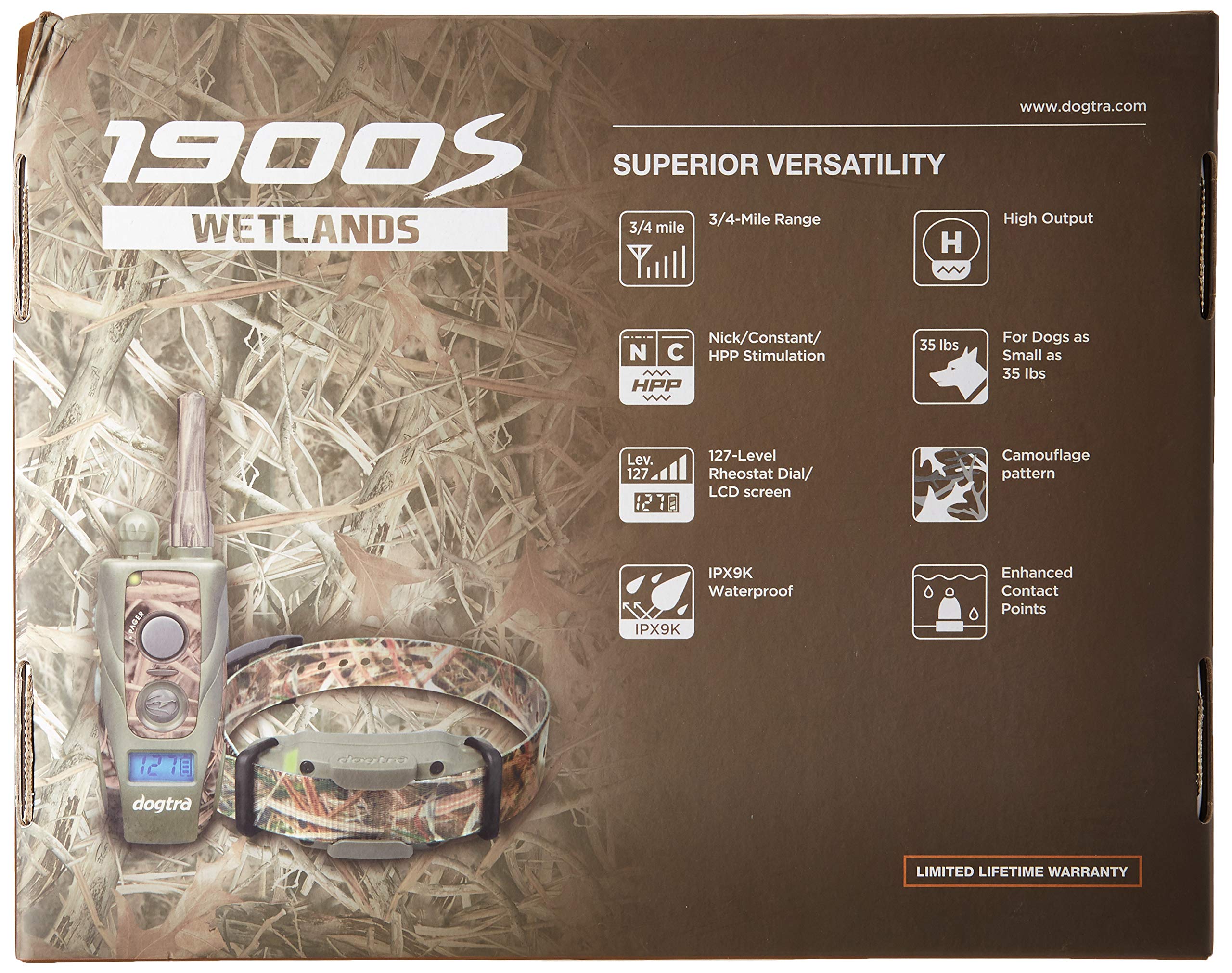 Dogtra 1900S Wetlands Dog System, Camouflage