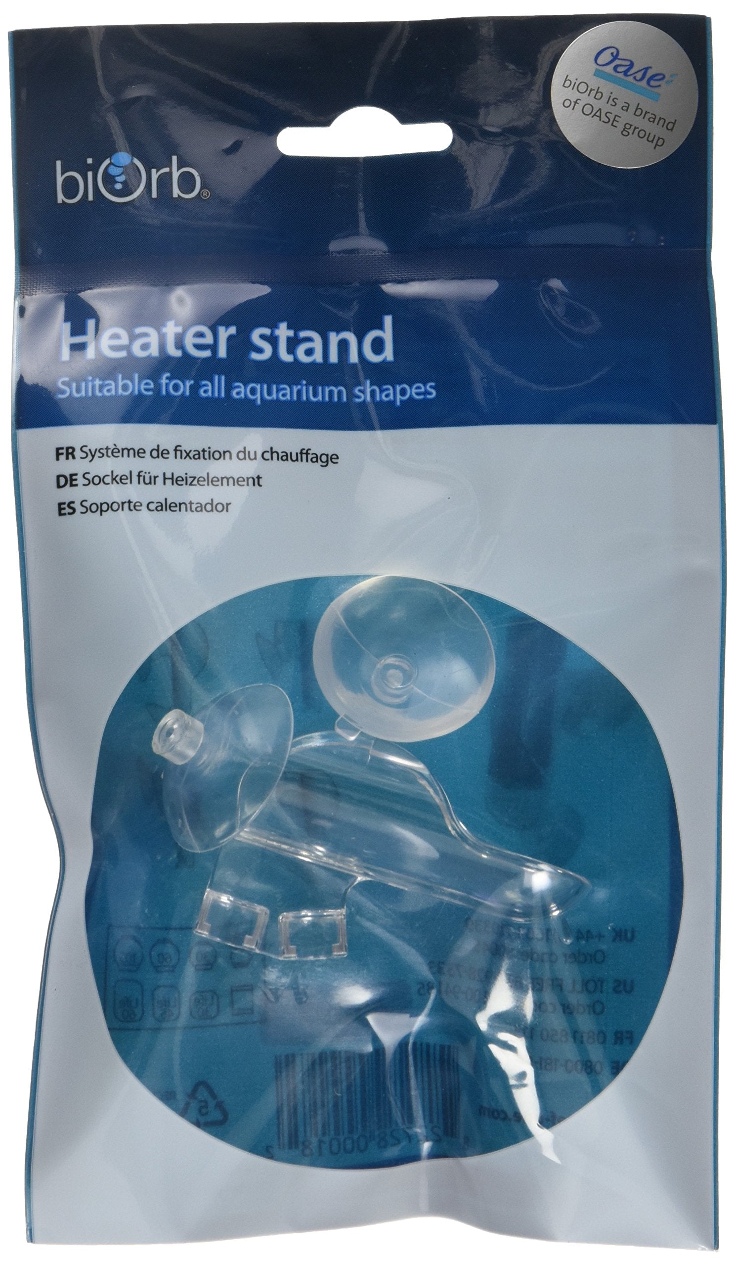 biOrb Heater Holder - Acrylic, Transparent, 4x1 Inch (Pack of 1), Model 45997