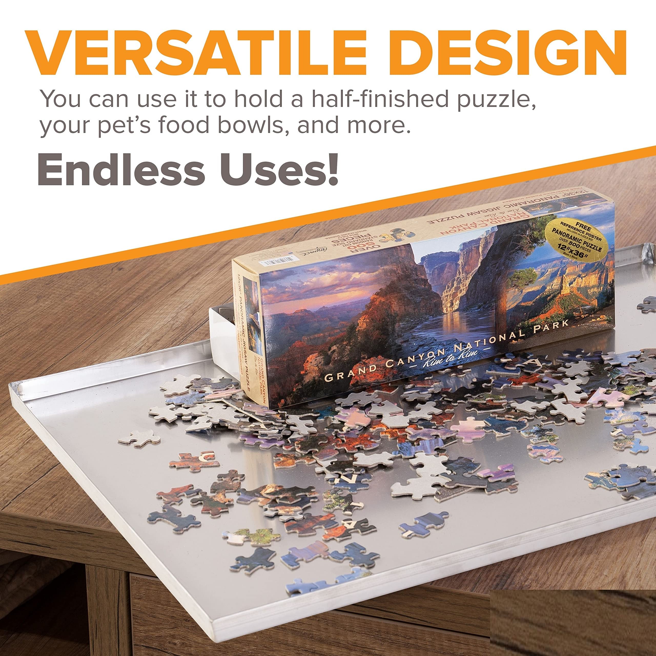 Pinnacle Systems 35.25 x 17.5 Metal Replacement Dog Crate Pan Chew Proof Crack Proof Pet Kennel Tray Central Dog Training Crate