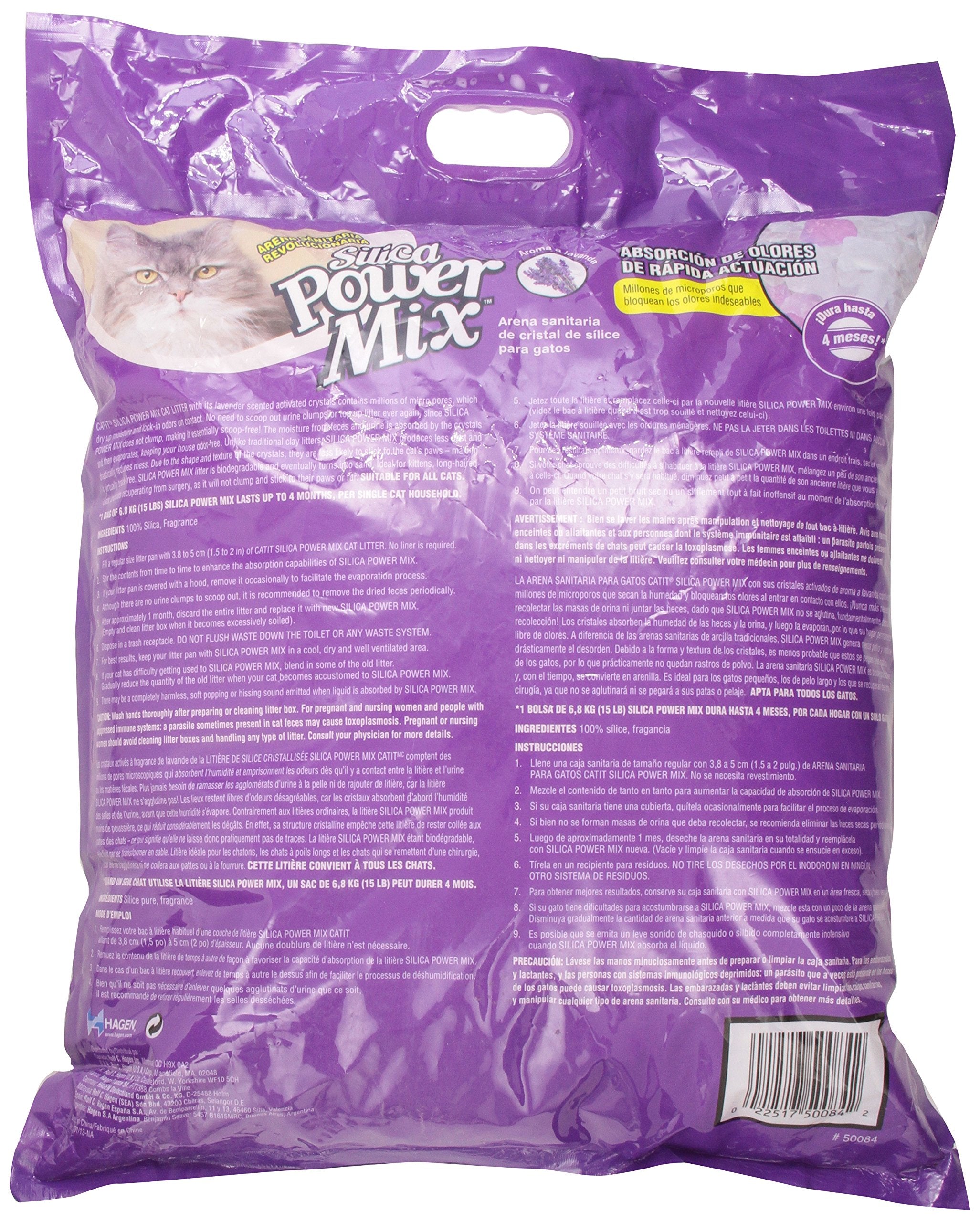 Catit Silica Cat Litter, 15 Lb