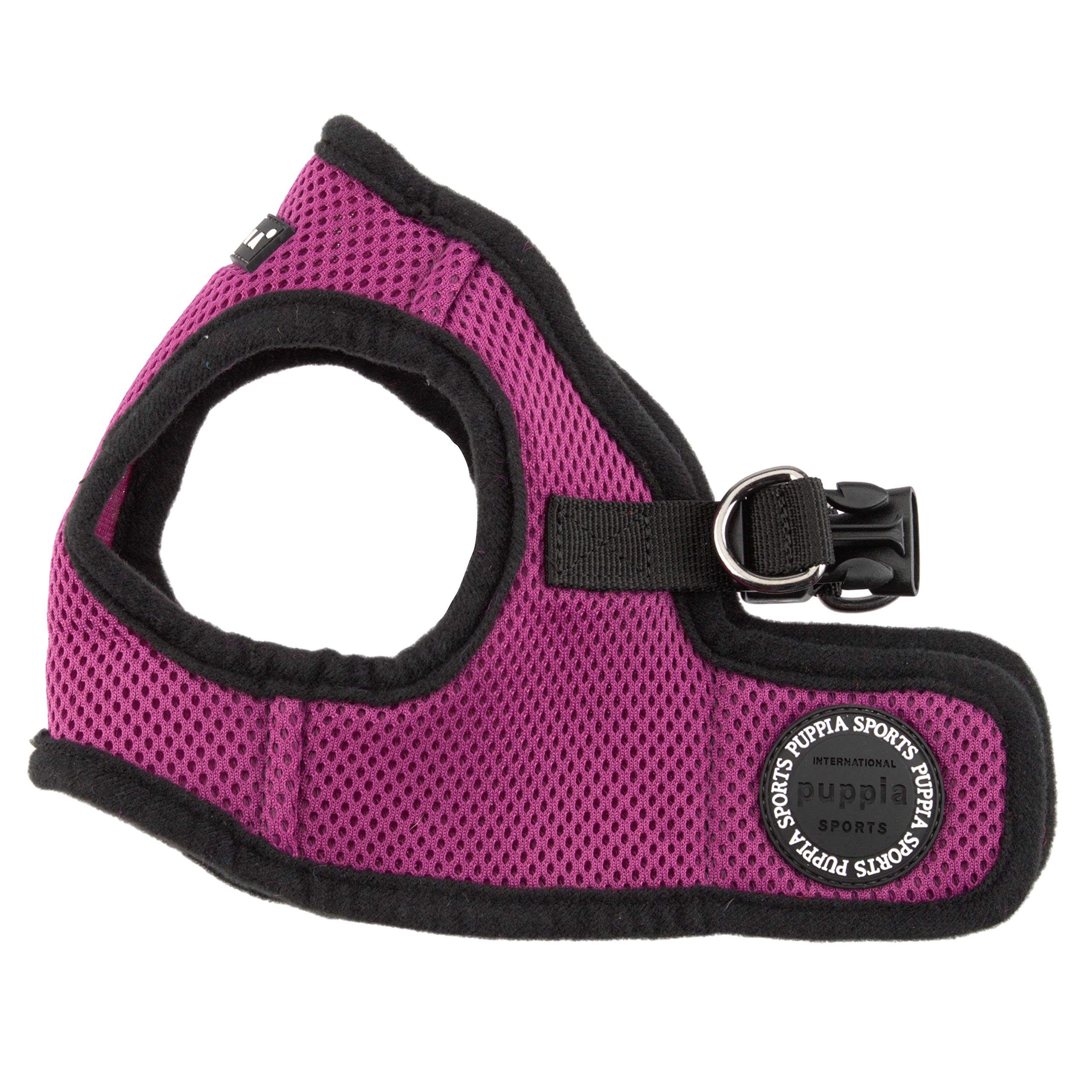 PUPPIA International Harness Soft B Vest, Large, Purple