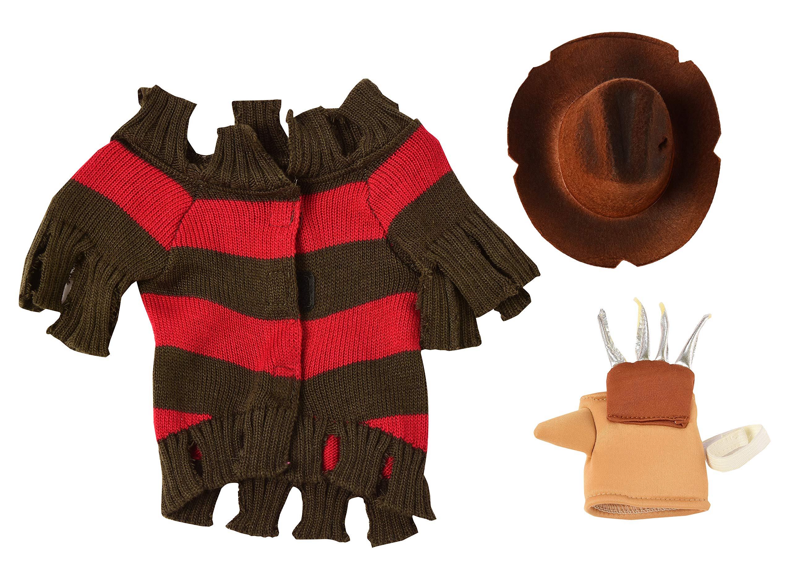 Rubies A Nightmare On Elm Street Freddy Krueger Pet Costume Large For Themed Parties And Halloween