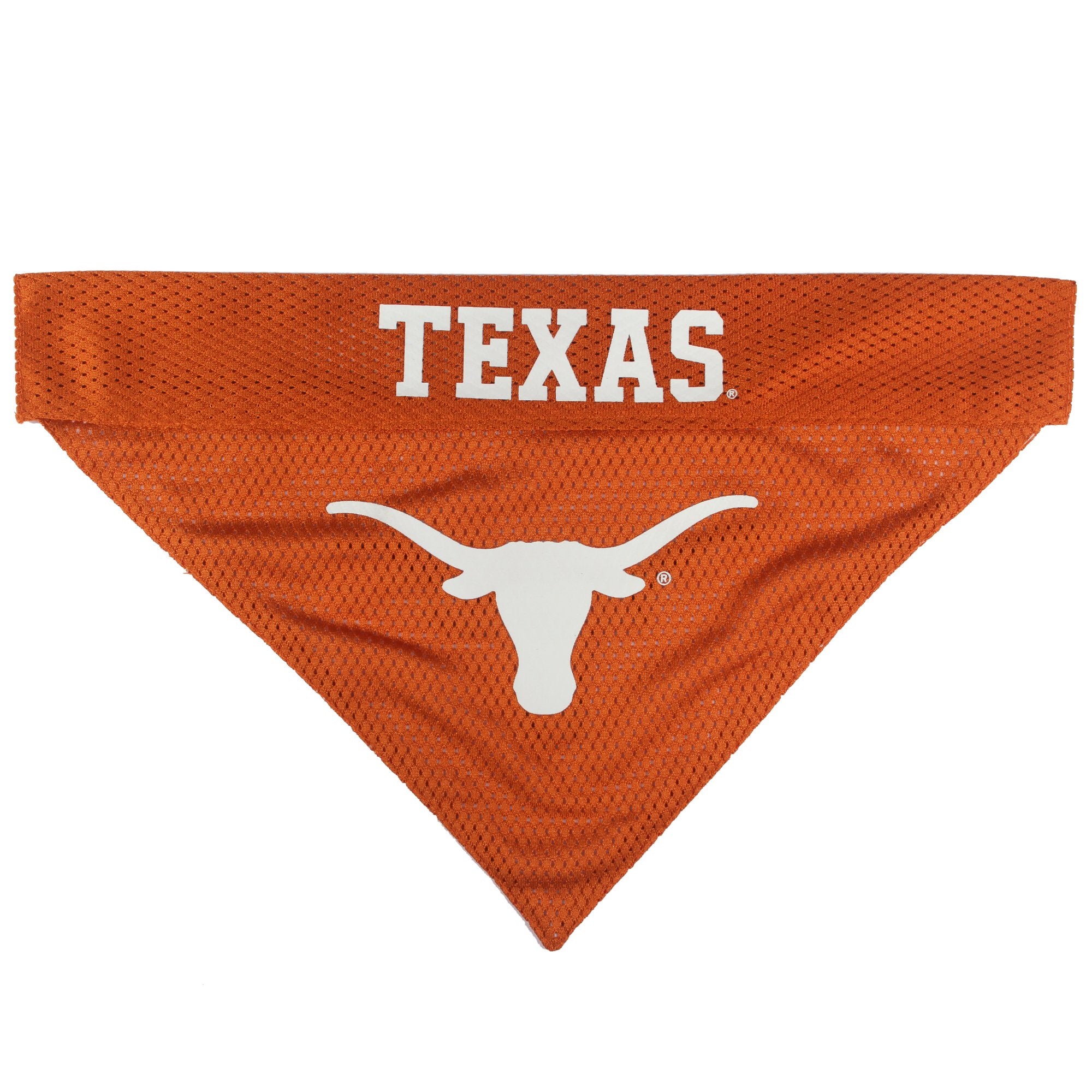 Pets First Collegiate Pet Accessories, Reversible Bandana, Texas Longhorns Size Xx-Large