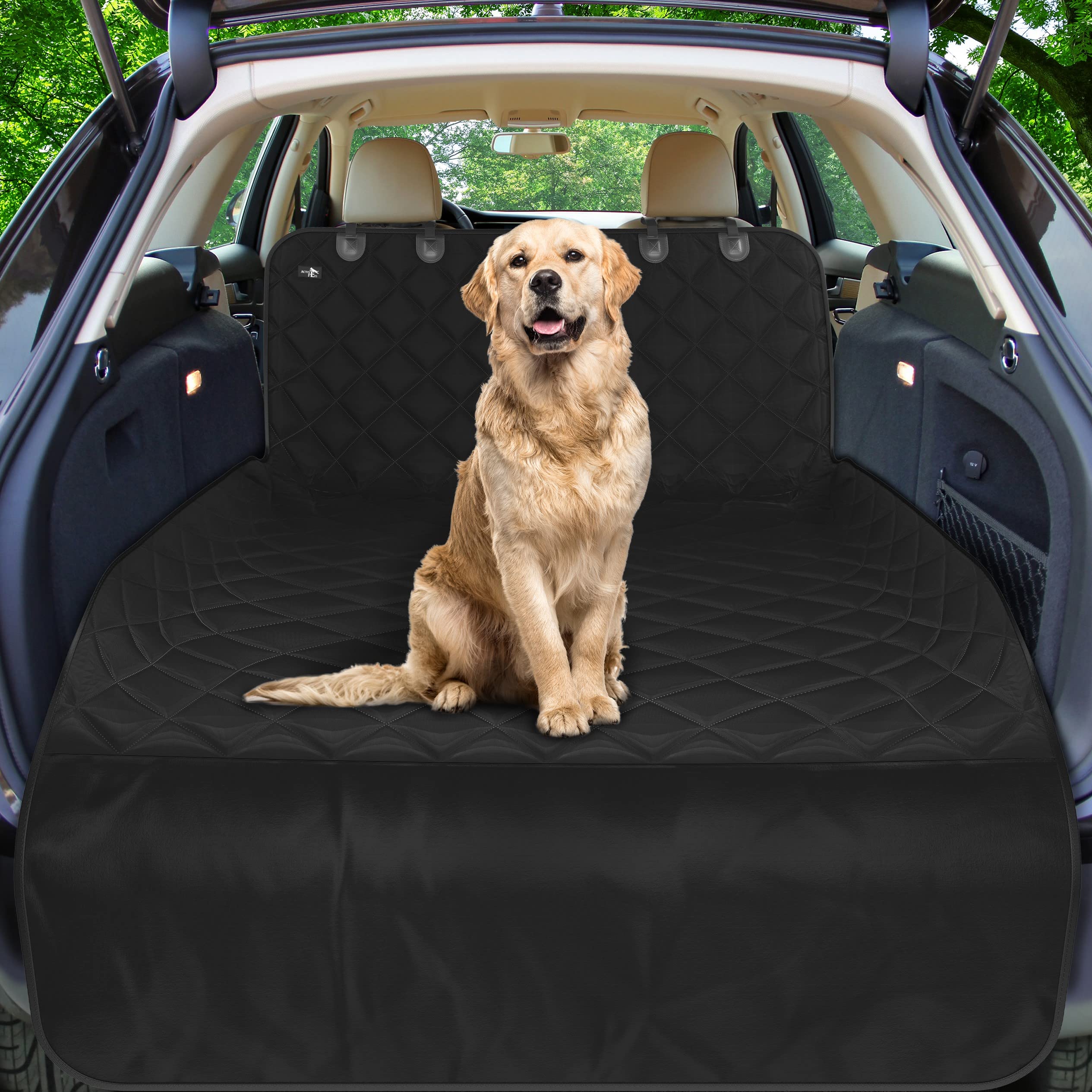 Active Pets Cotton Suv Cargo Liner For Dogs, Durable Non Slip Vehicle Seat Cover, Protects Against Dirt & Fur, Pet Cargo Liner F