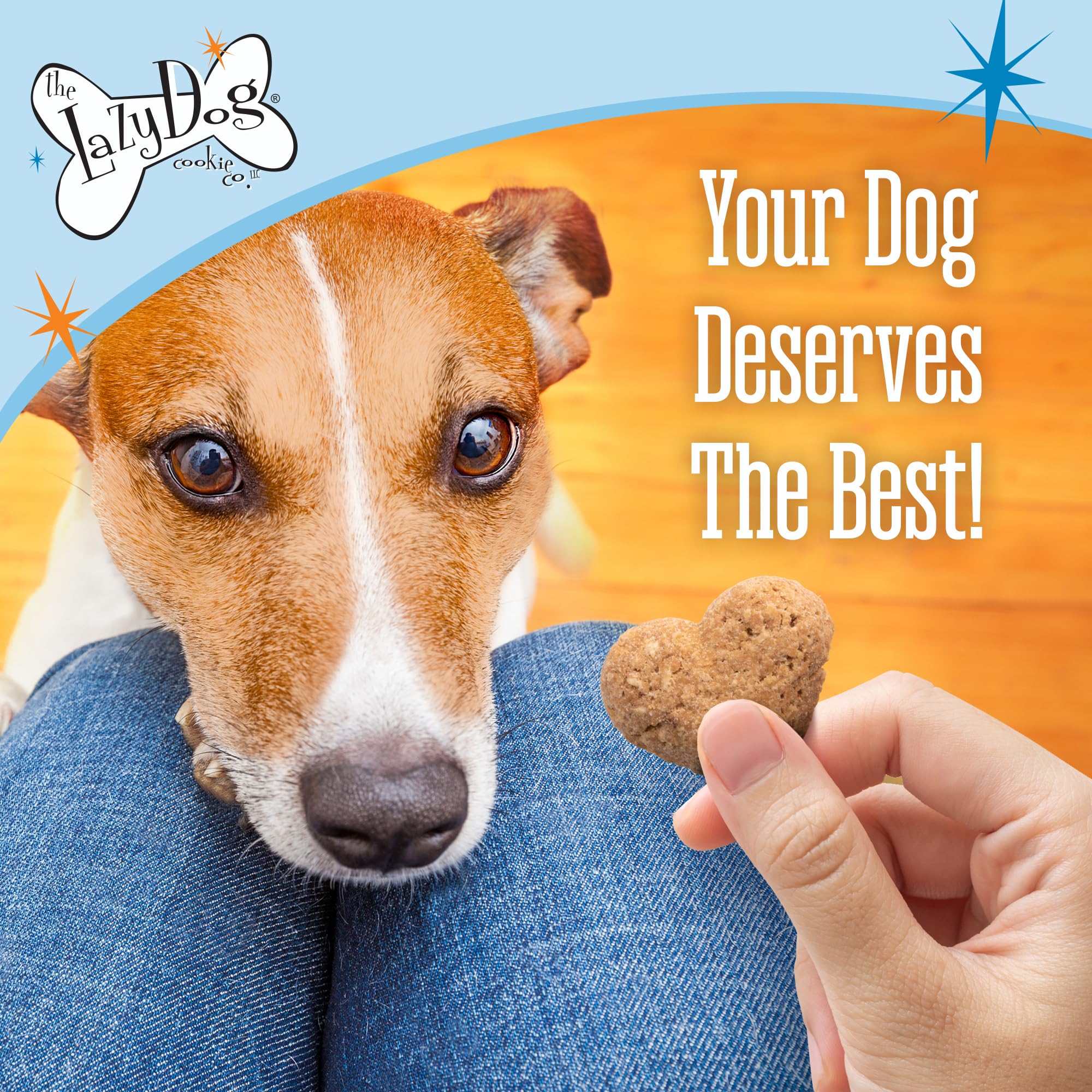 Lazy Dog Cookie Co. Candied Maple Sweet Potato - Crunchy Baked Dog Treat 14oz