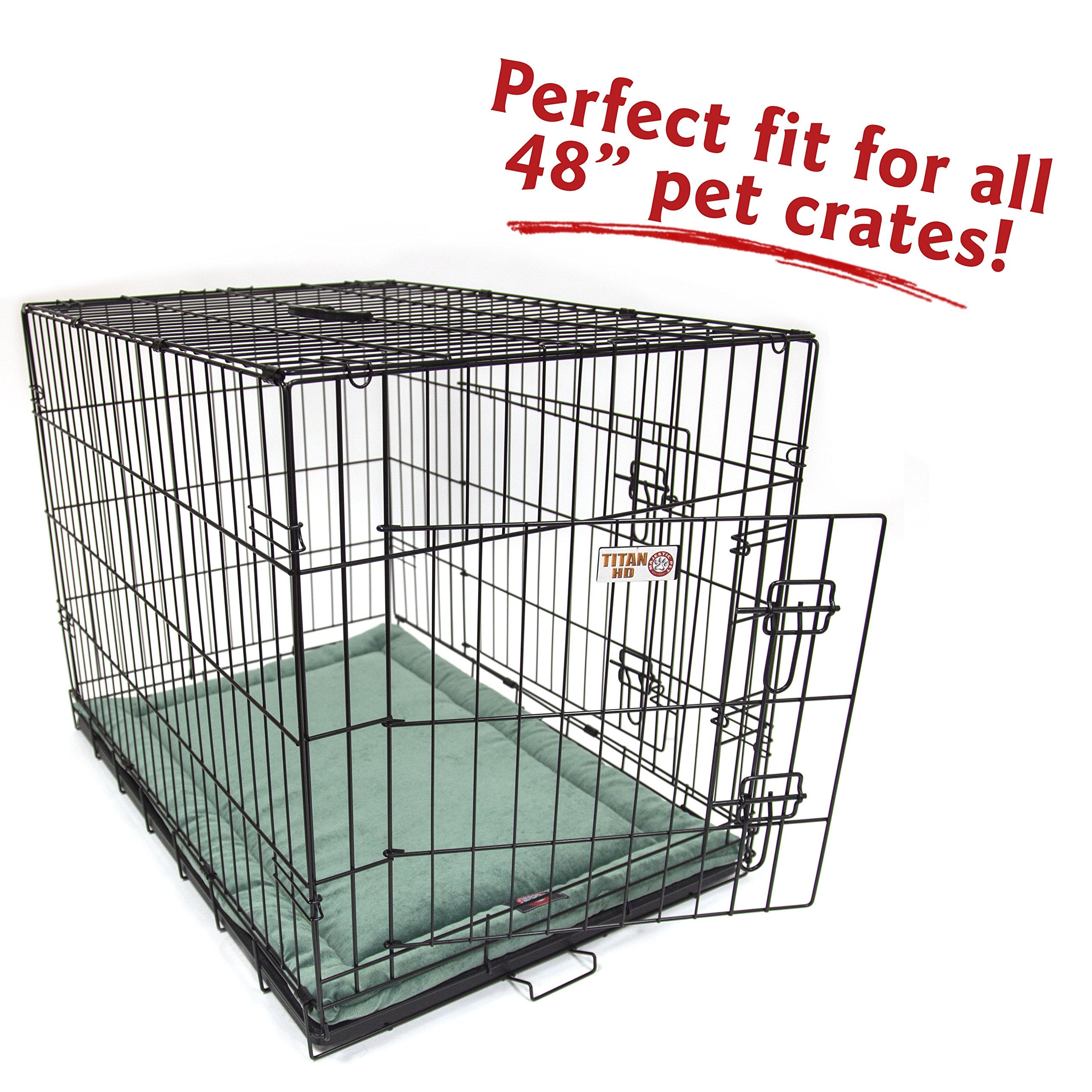 48' Villa Azure Blue Crate Dog Bed Mat By Majestic Pet Products