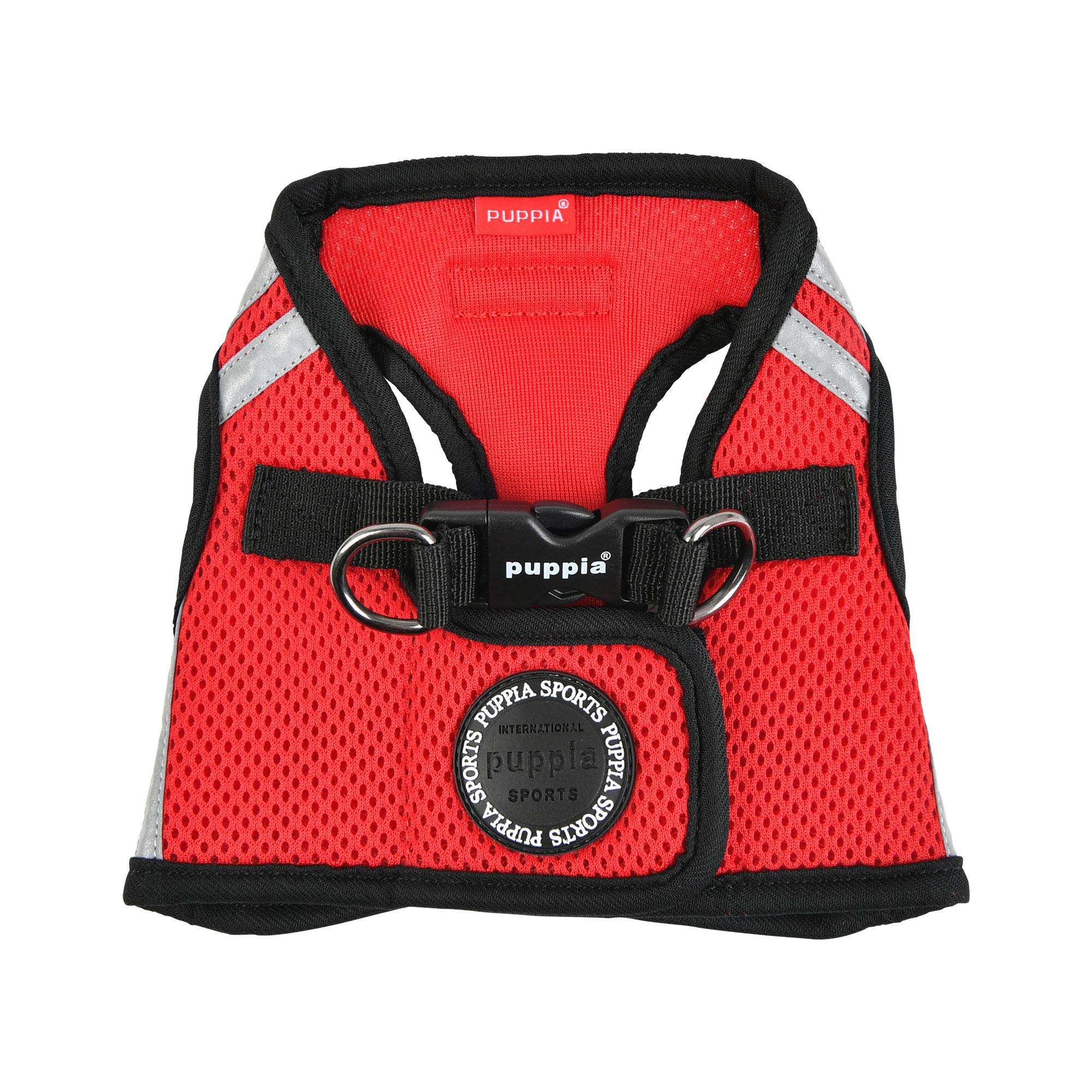 Puppia Soft Vest Harness Pro - Red - S