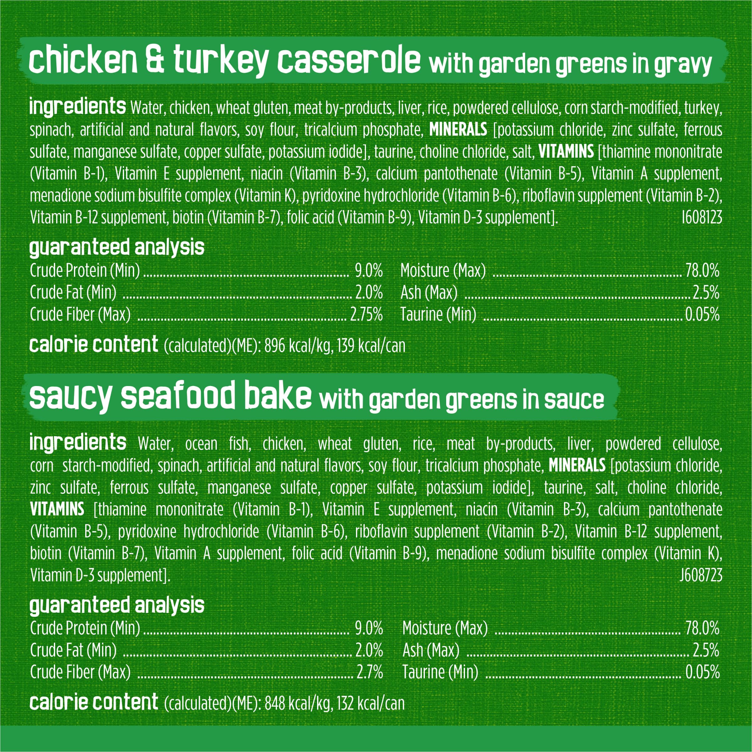 Purina Friskies Indoor Cat Food 24ct VP - (Chicken and Turkey Casserole, Saucy Seafood Bake, Homestyle Turkey Dinner) - (Pack of