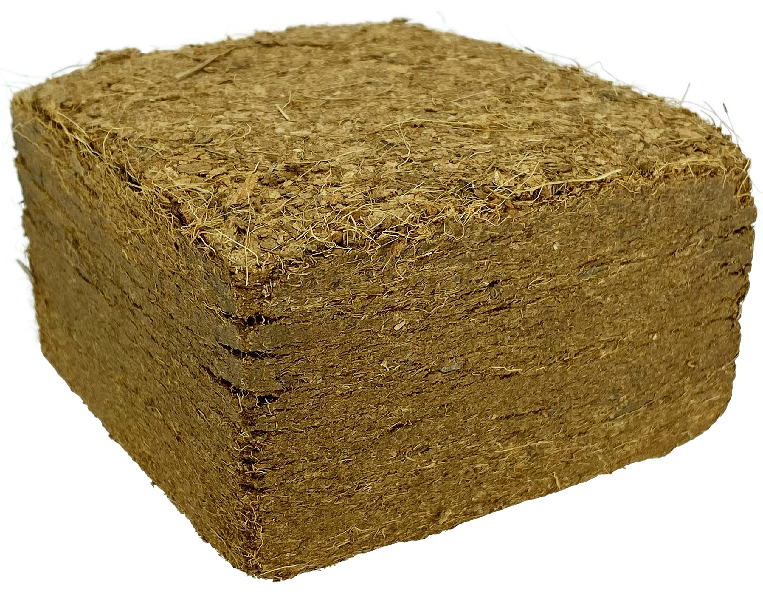 Komodo Reptile Coconut Coir Chip & Peat Bundle | 4 Bricks Of Chips And 2 Bricks Of Peat Reptile Terrarium Habitat Bedding | Fits Up To A 60 Gallon Tank Total