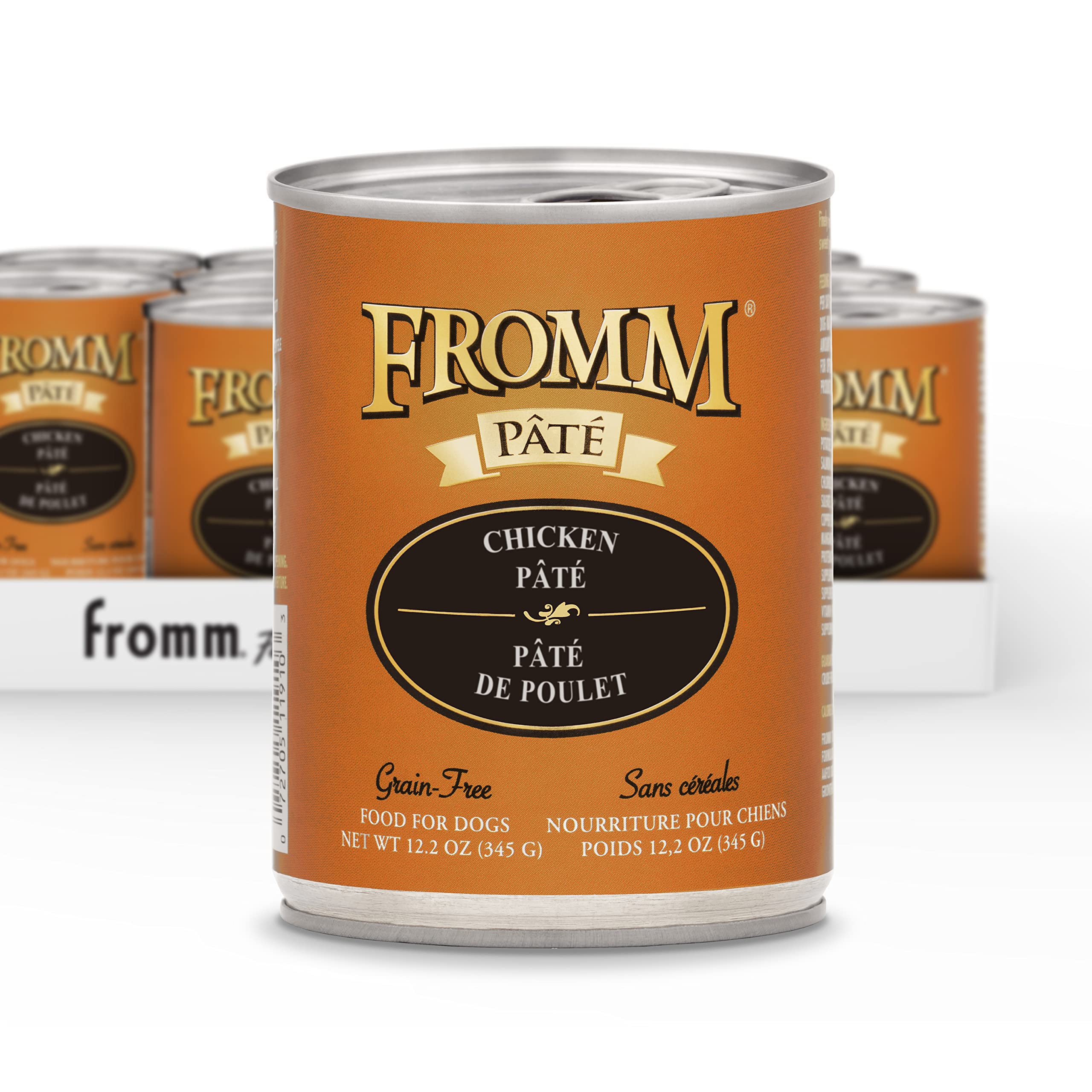 Fromm Chicken Pate Dog Food - Premium Wet Dog Food - Chicken Recipe - Case of 12 Cans