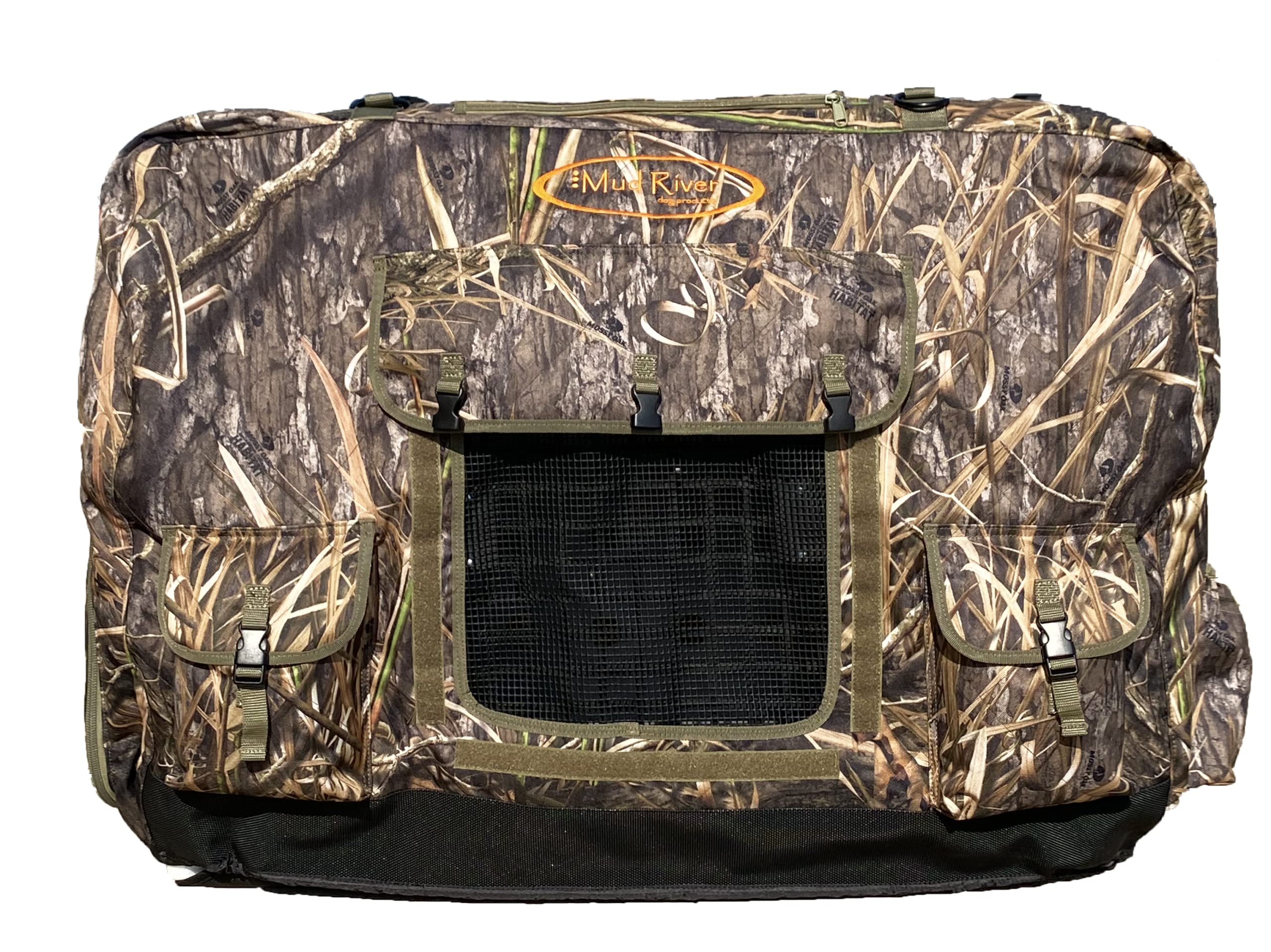 Mud River Insulated Kennel Cover, XL, Habitat, Model 38039, Durable Polyester