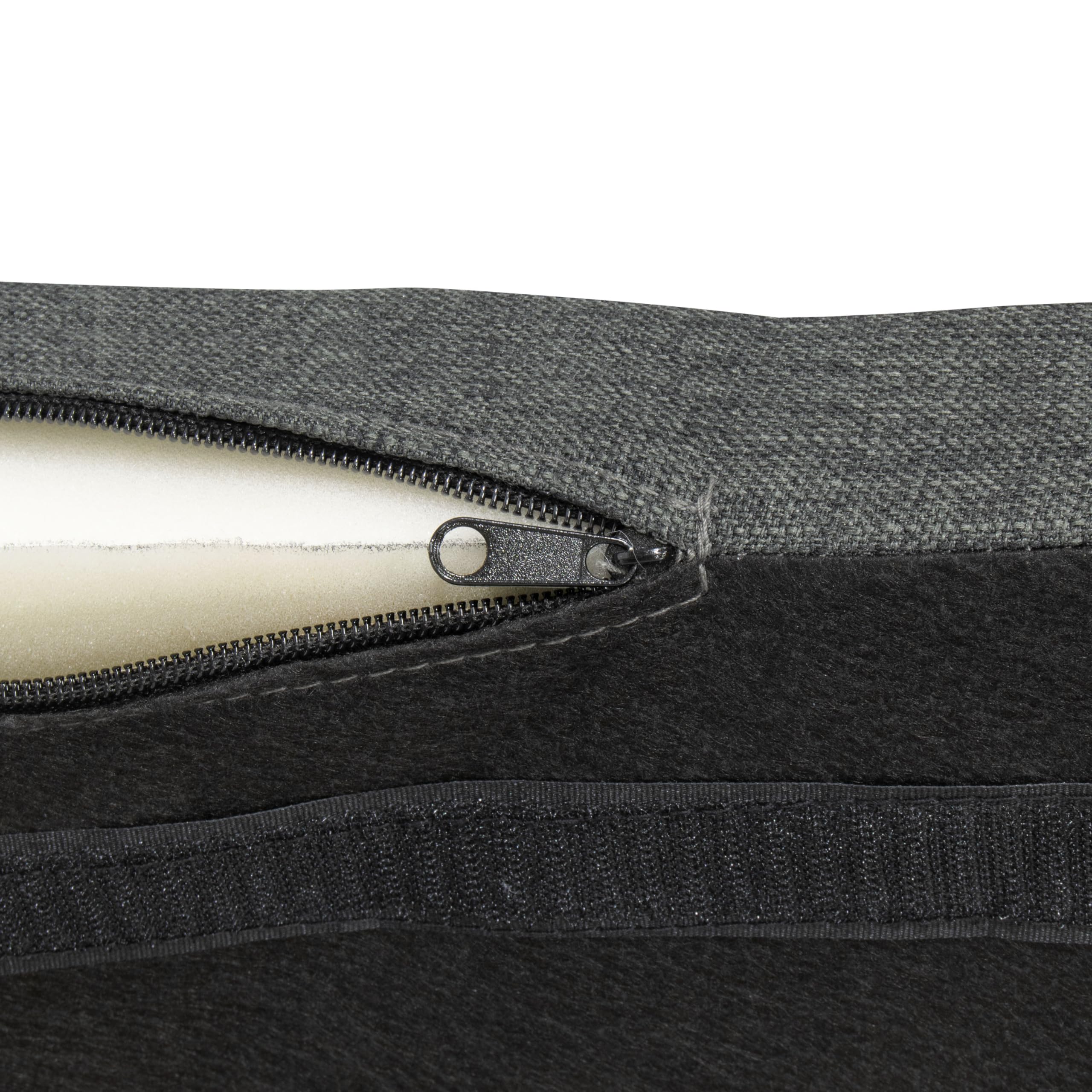 Paws & Purrs Modern Pet Sofa 41.5 Wide for Large Dog with Removable/Washable Mattress Cover, Dark Gray