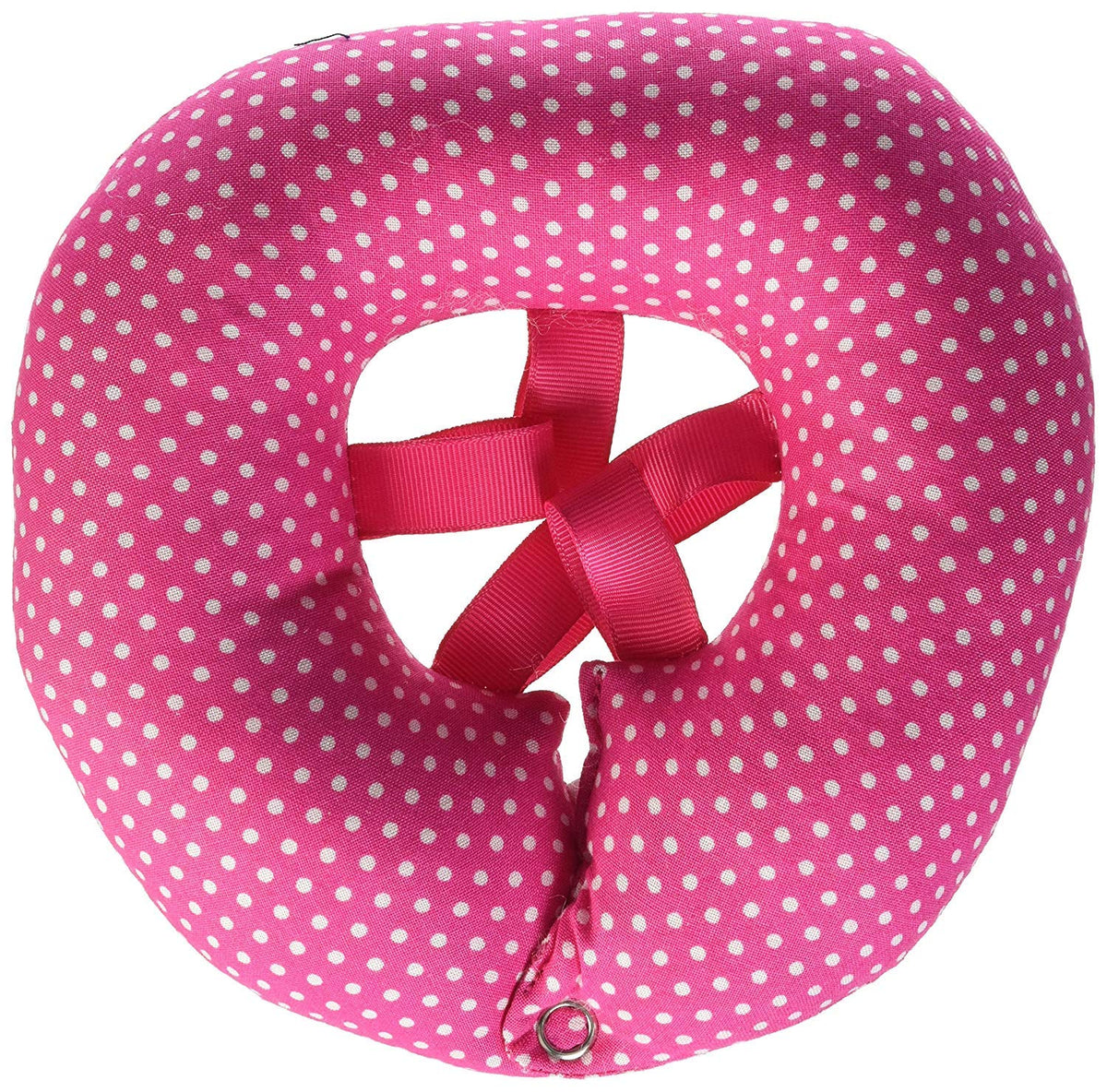 Puppy Bumpers - Pink Dot - Size 10-13' Made In Usa Puppy Bumpers 100% Cotton Stuffed Safety Fence Collar To Keep Your Pet Safely On The Right Side Of The Fence.