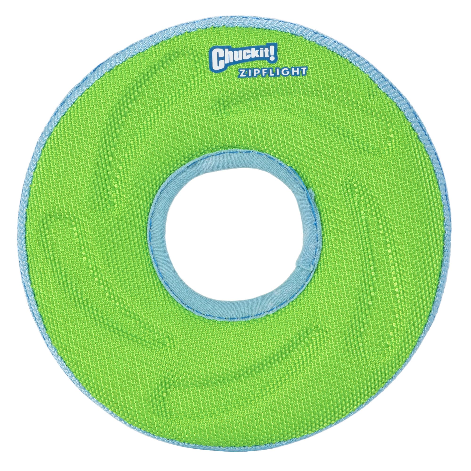 Chuckit! Zipflight Flying Disc Dog Toy, Small (6''), Orange And Blue