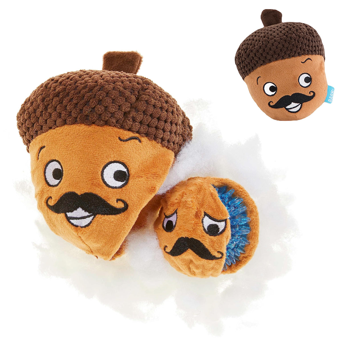 Barkbox 2 In 1 Interactive Plush Dog Toy - Rip And Reveal Dog Toy For Large Dogs - Stimulating Squeaky Pet Enrichment And Puppy 