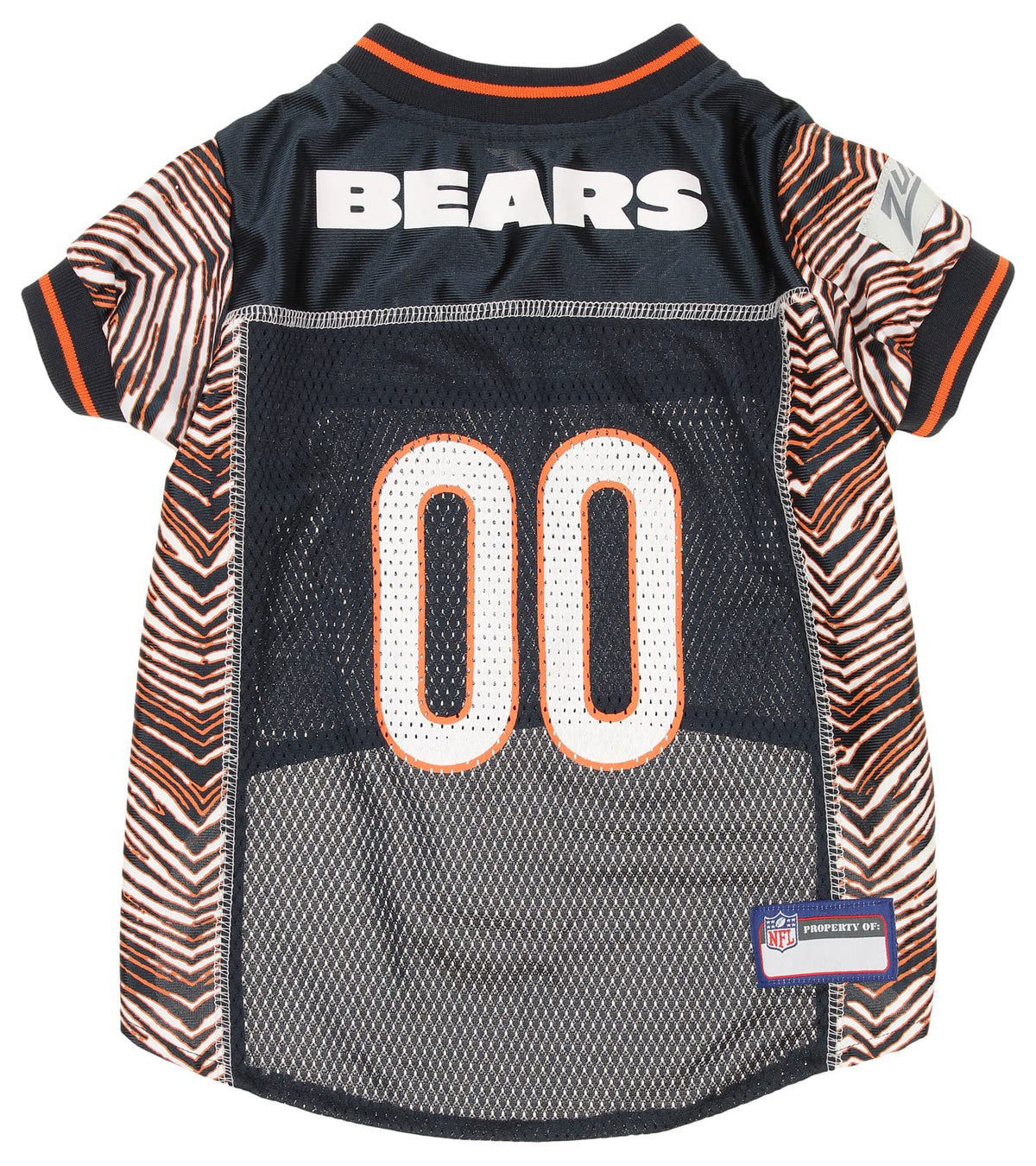 Zubaz Nfl Team Pet Jersey For Dogs, Chicago Bears, X-Small