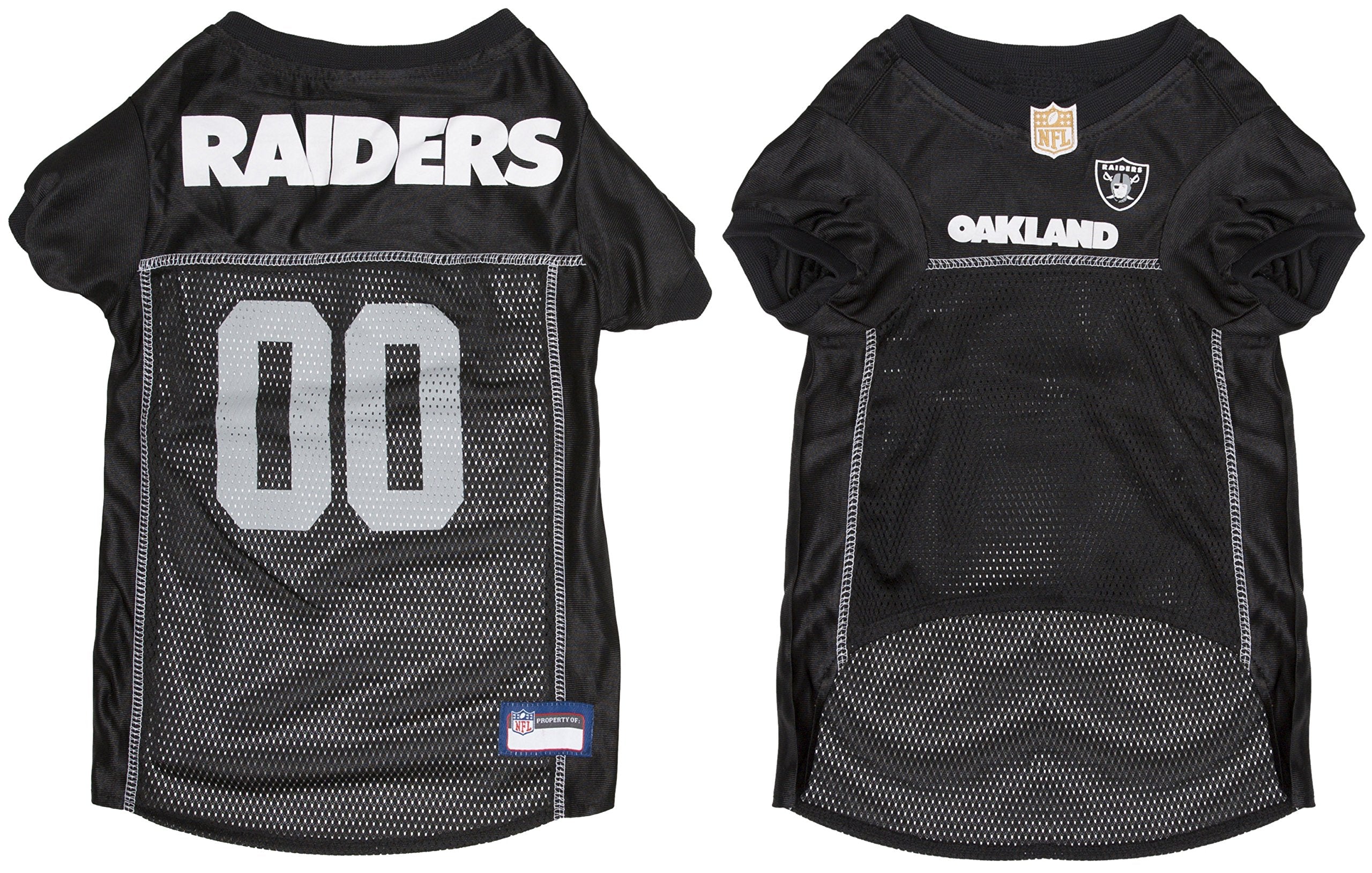 Nfl Raiders Dog Jersey, Size: X-Large. Best Football Jersey Costume For Dogs & Cats. Licensed Jersey Shirt