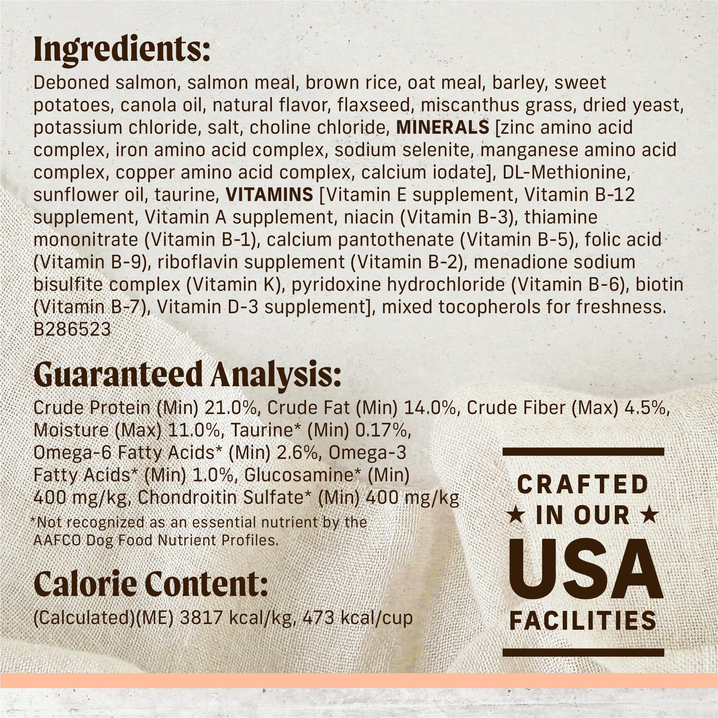 Merrick Limited Ingredient Diet Premium And Natural Kibble With Healthy Grains, Salmon And Brown Rice Dog Food - 22.0 lb. Bag