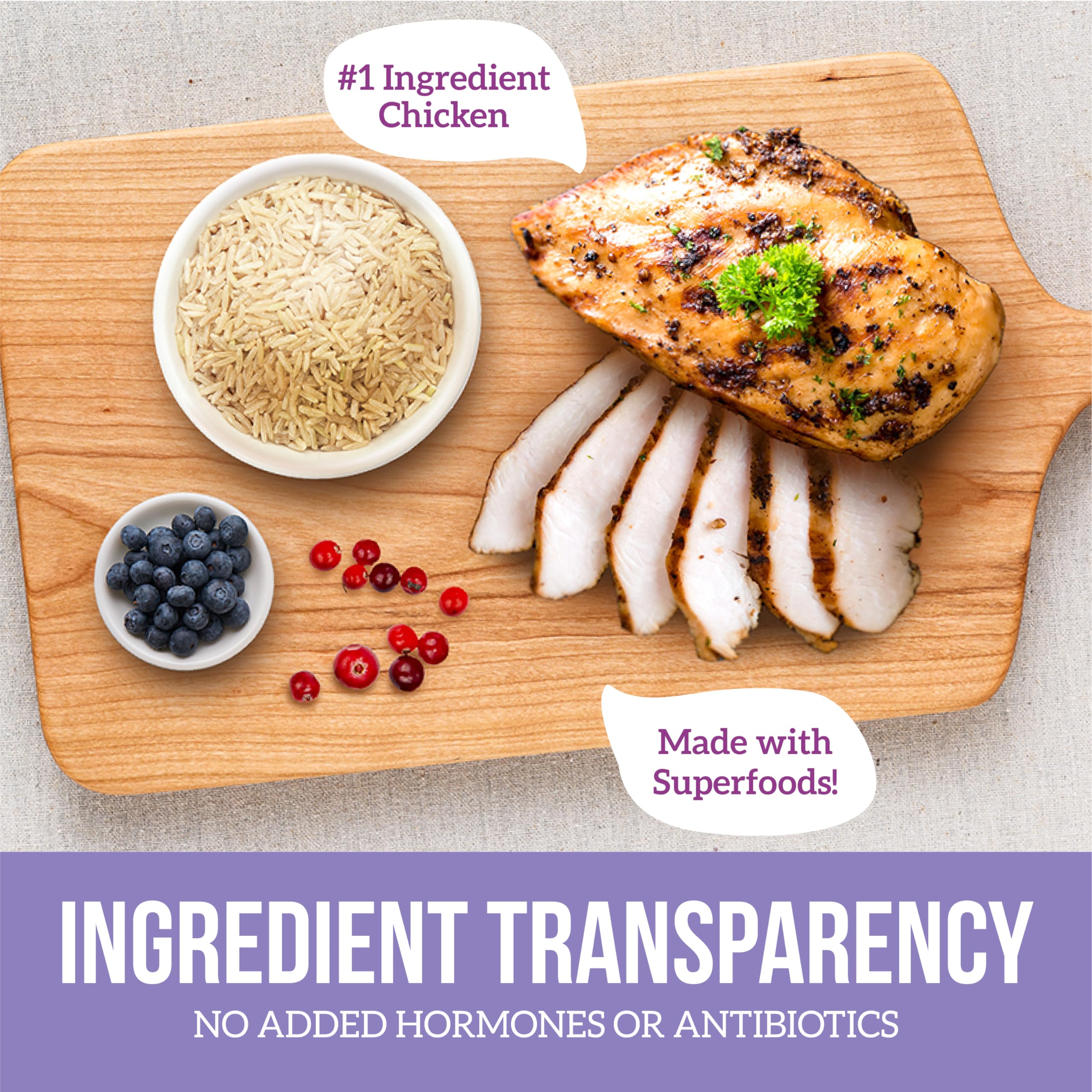Health Extension Dry Cat Food, (4 lb / 1.81 kg) - Chicken & Brown Rice Recipe with Added Vitamins, Minerals, and Probiotics, Sui