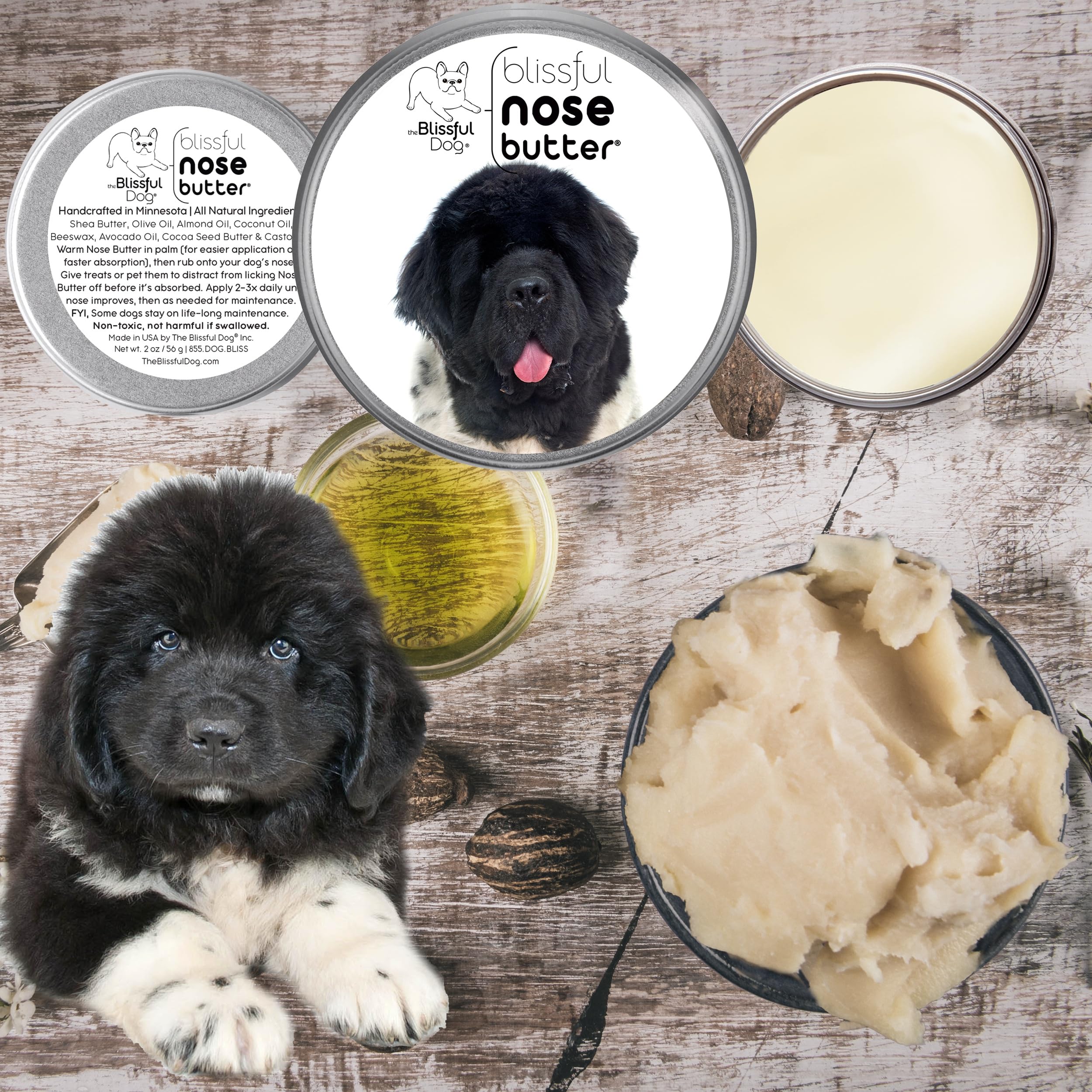 The Blissful Dog Landseer Newfoundland Nose Butter