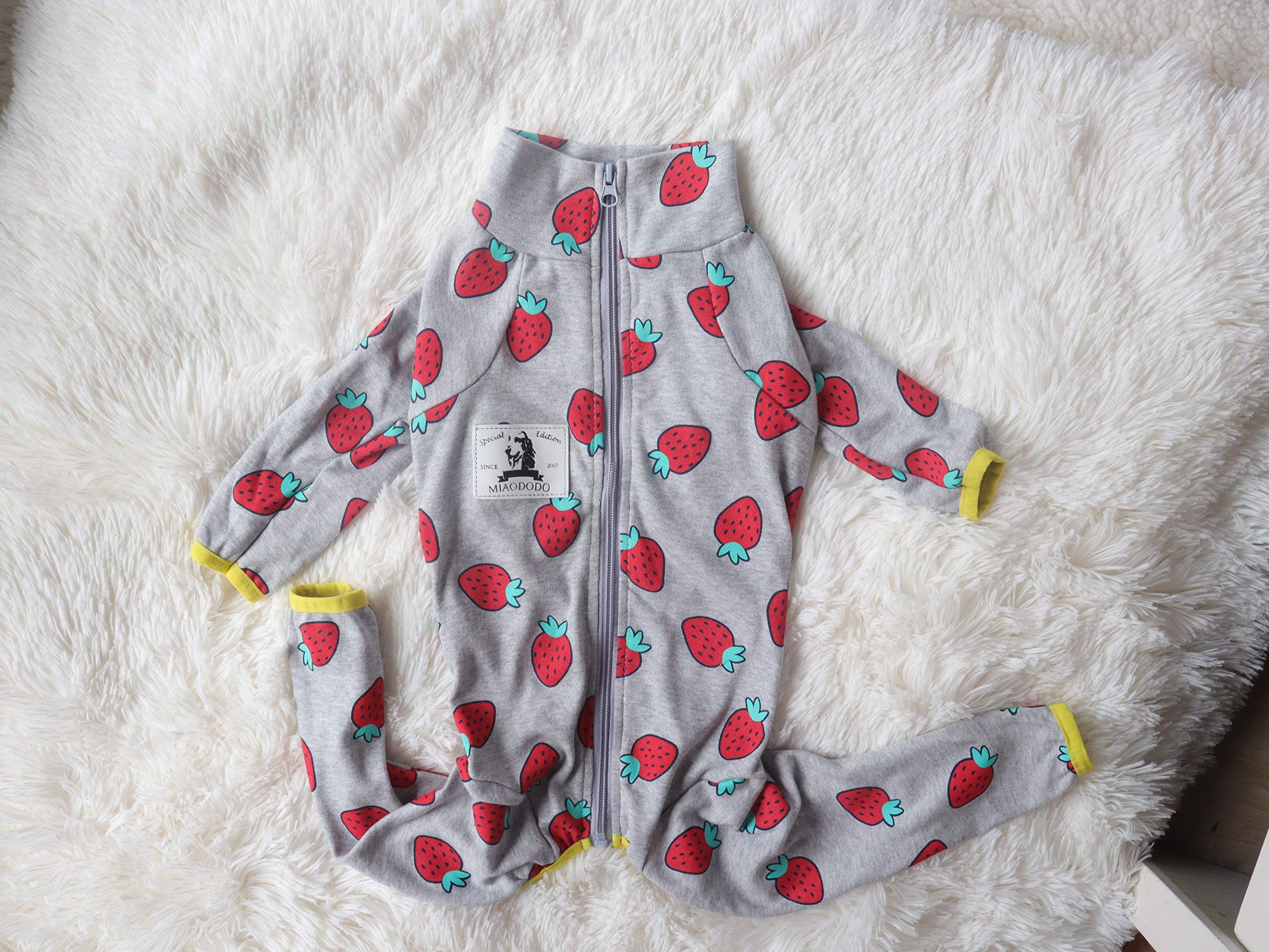 Cotton Medium Large Dog Onesie Surgery Recovery Suit For Medium Large Bodysuit Dogs Pajamas Pjs,Full Covered Dog Recovery Suit After Surgery,Long Sleeved With Zipper On Back