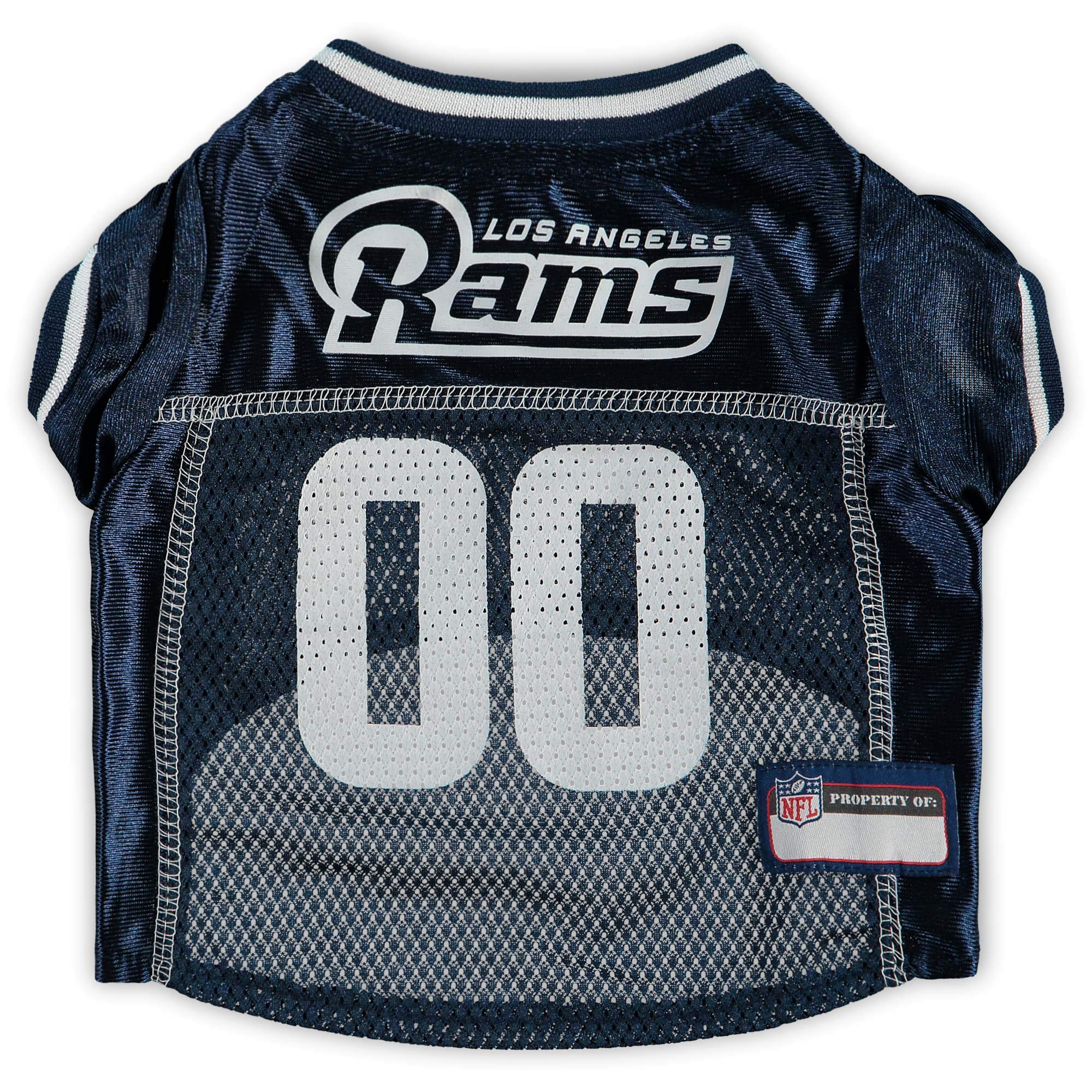 Nfl Los Angeles Rams Dog Jersey, Size: Large. Best Football Jersey Costume For Dogs & Cats. Licensed Jersey Shirt