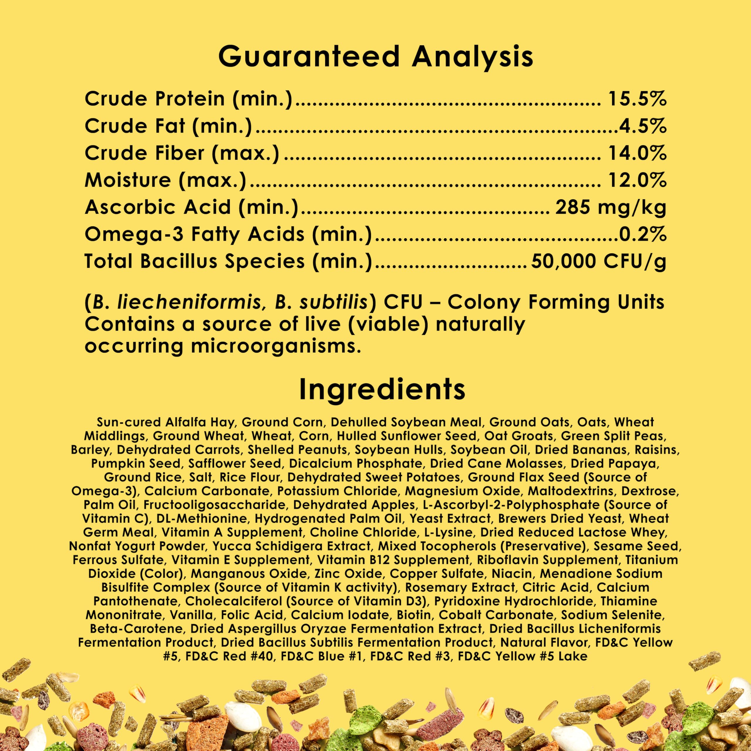 Kaytee Fiesta Guinea Pig Food, 2.5-Pound