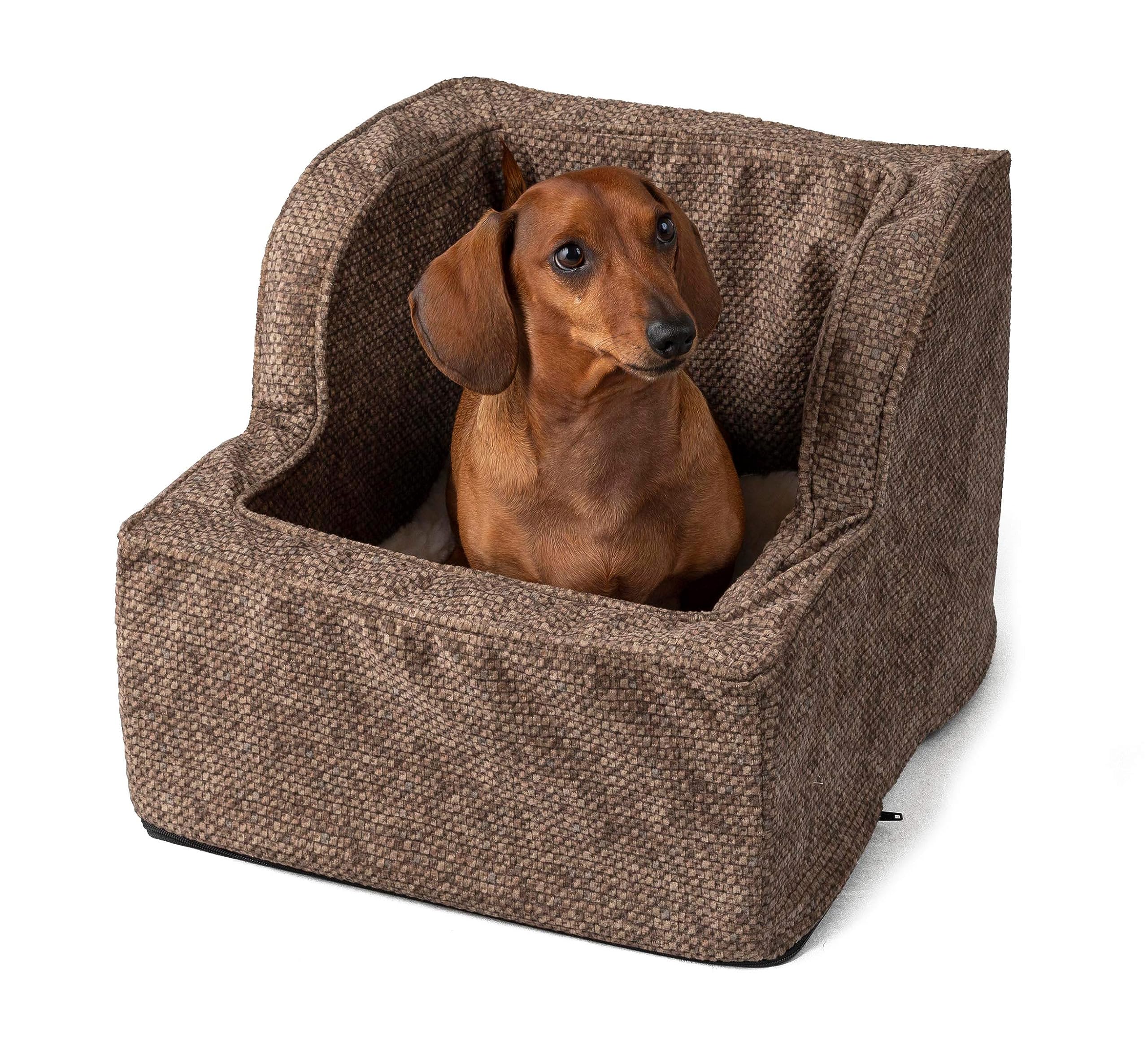 Snoozer Luxury High Back Console Pet Car Seat - Show Dog Collection, Extra Large - Merlin Camel