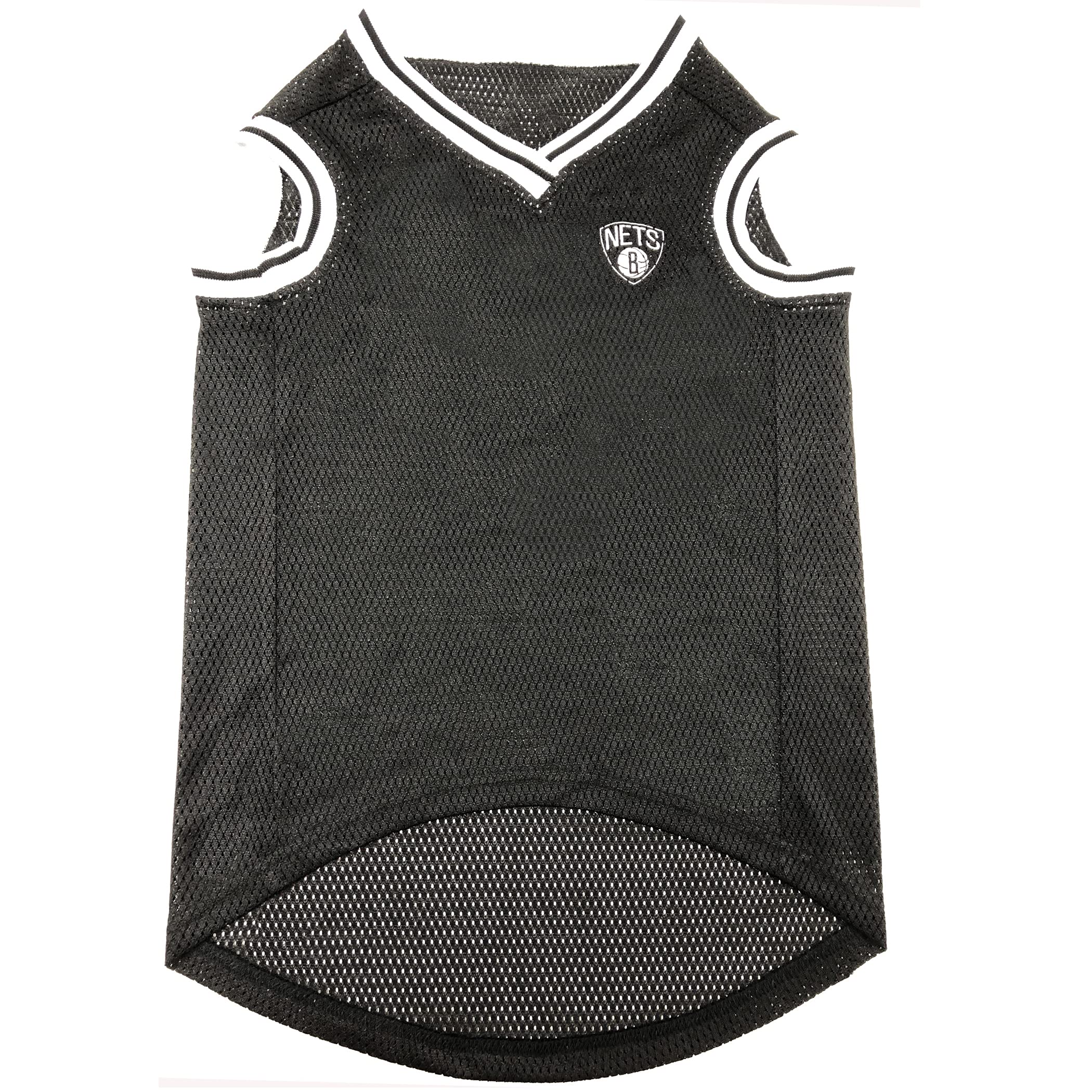 Nba Pet Jersey Brooklyn Nets Basketball Dog Jersey, Large. Best Licensed Basketball Jersey For The Real Four-Legged Fan!