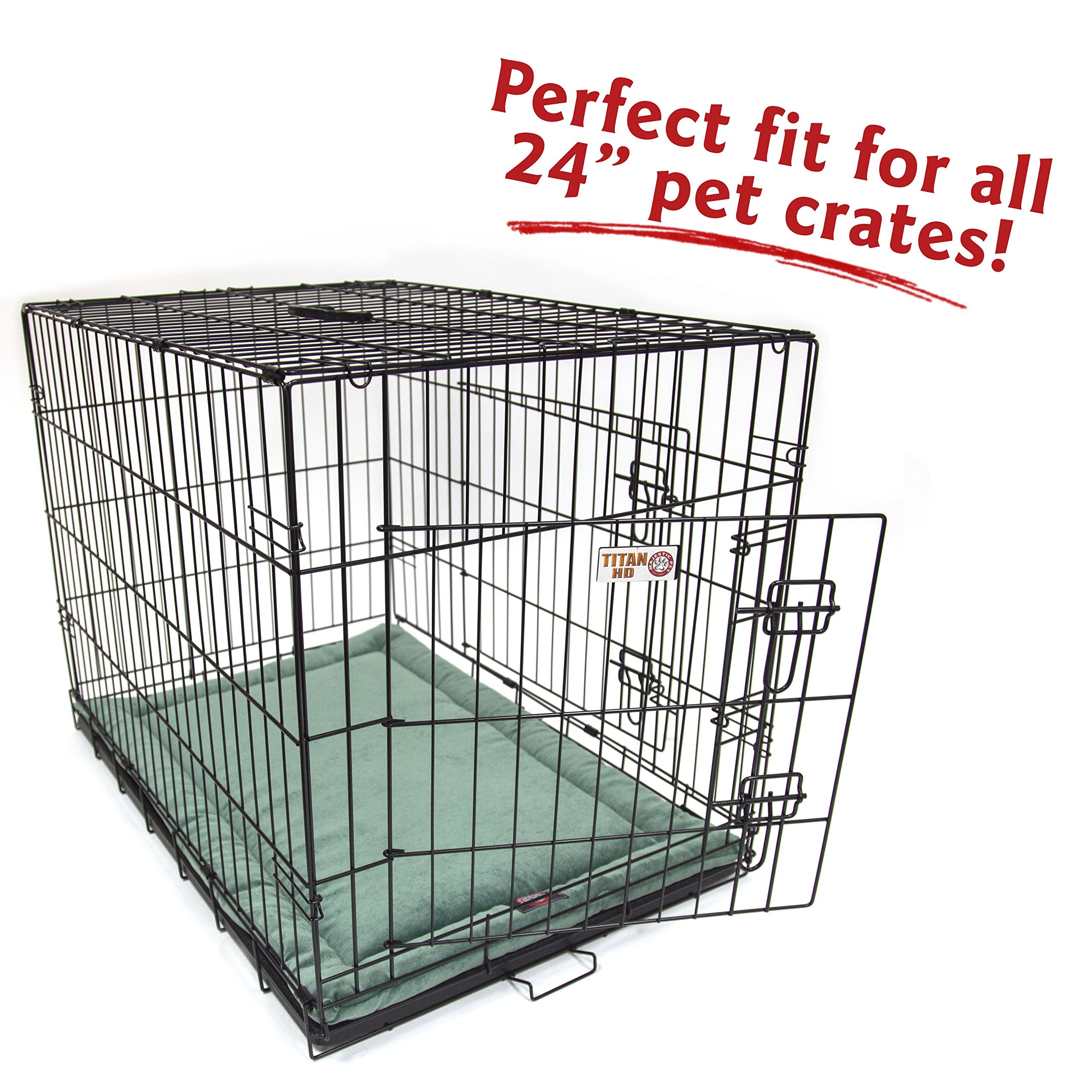 24' Villa Azure Blue Crate Dog Bed Mat By Majestic Pet Products