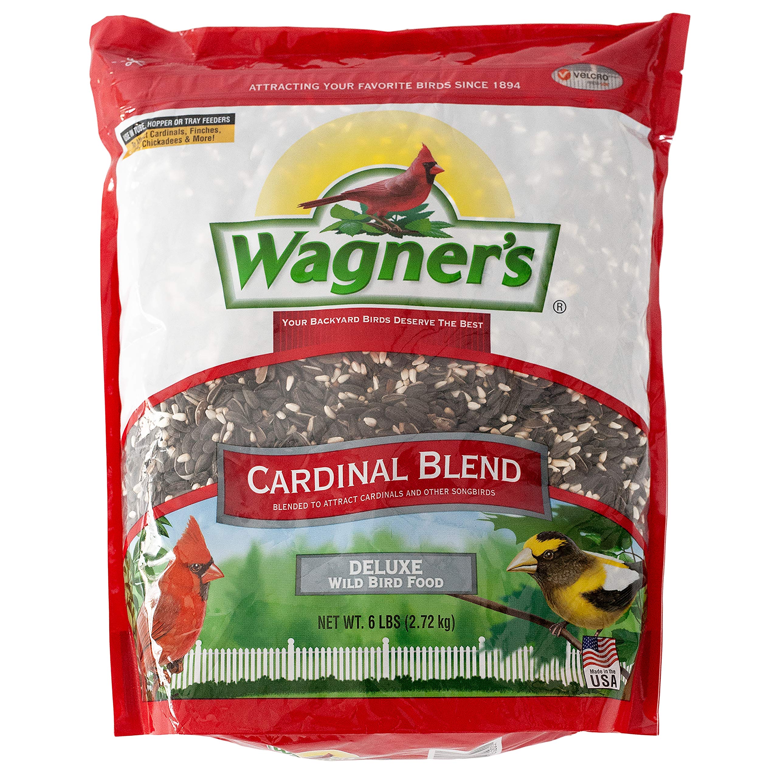 Wagners 62032 Cardinal Blend Wild Bird Food, 6-Pound Bag